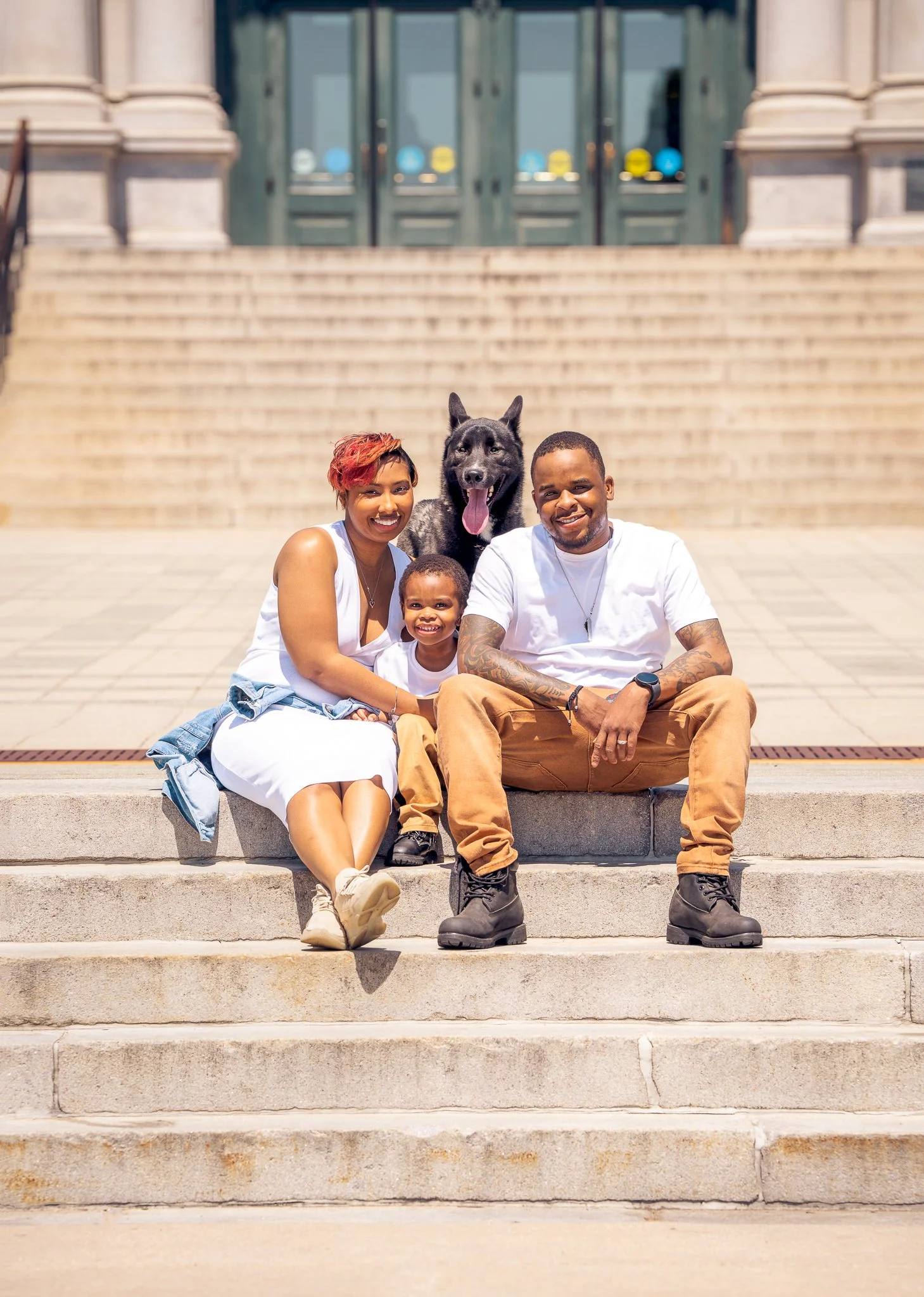 Outdoor family portrait photography in Philadelphia by Ran With A Cam