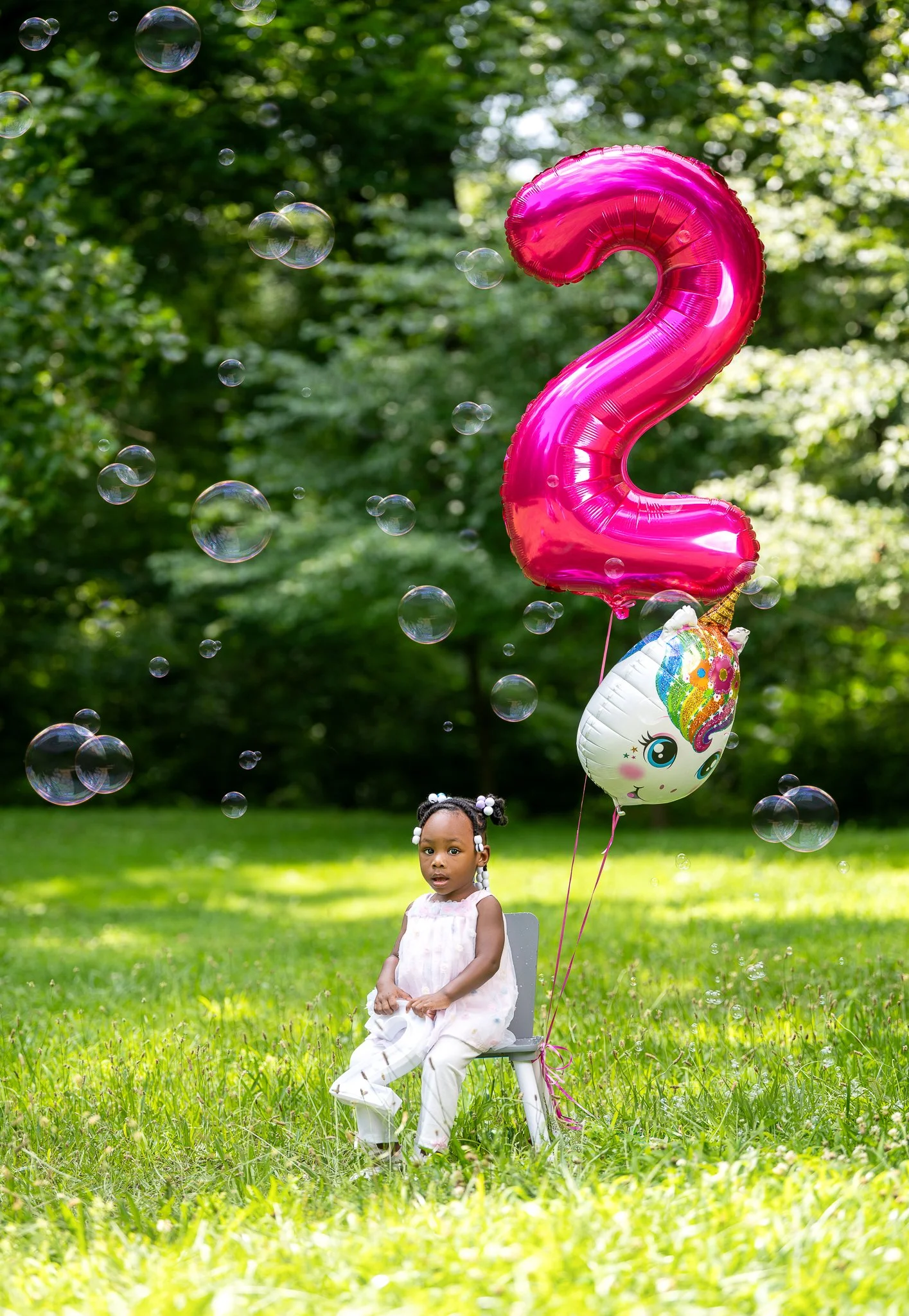 Outdoor children birthday photography in Philadelphia by Ran With A Cam