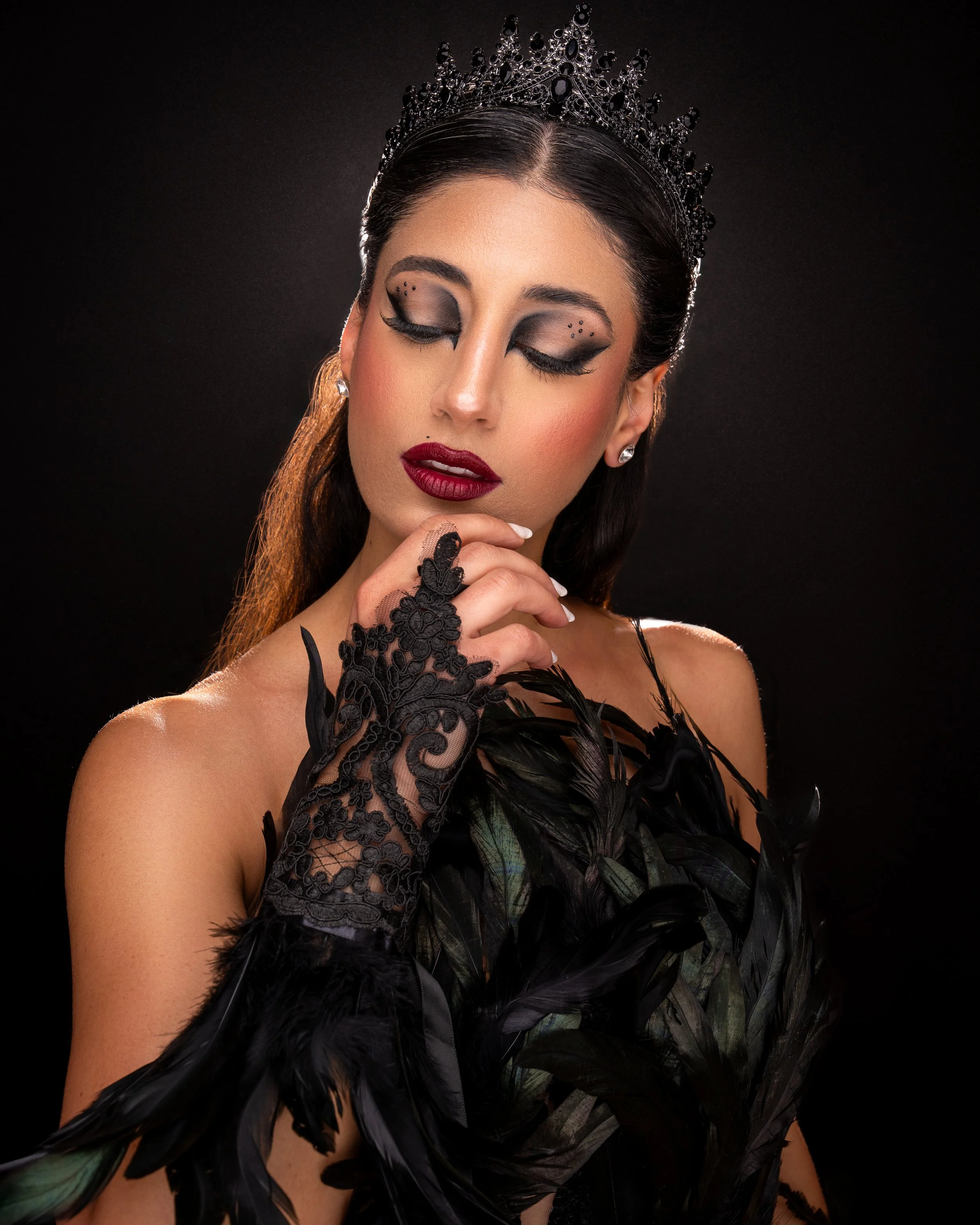 Dramatic beauty headshot photography in Philadelphia by Ran With A Cam