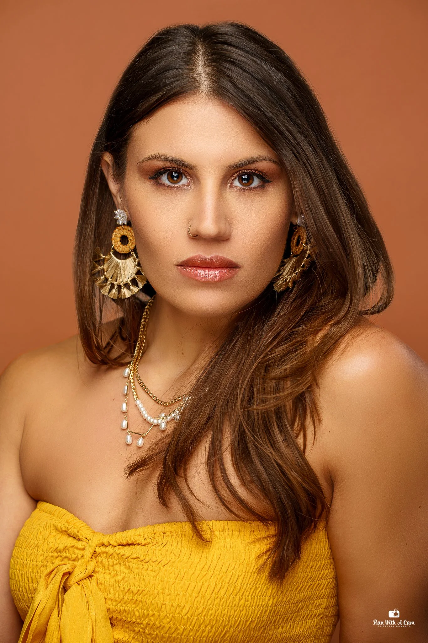 Professional beauty portrait session in Philadelphia by Ran With A Cam photographer