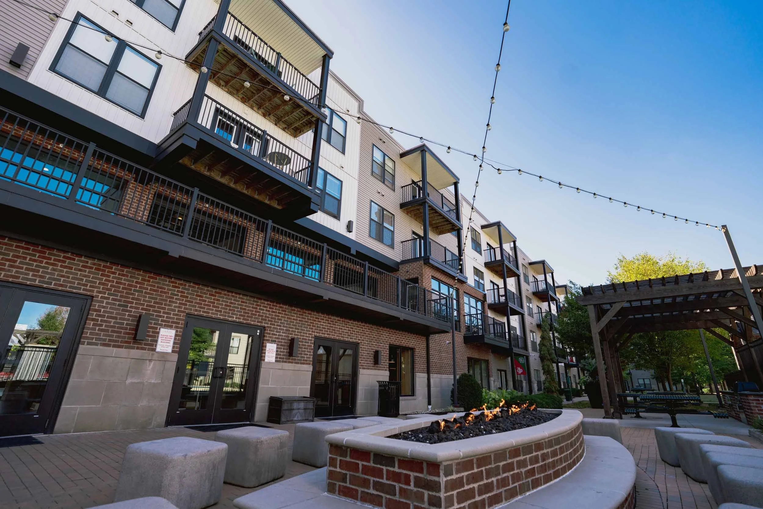 The Griff | Off-Campus Apts near OSU | Fire Pit
