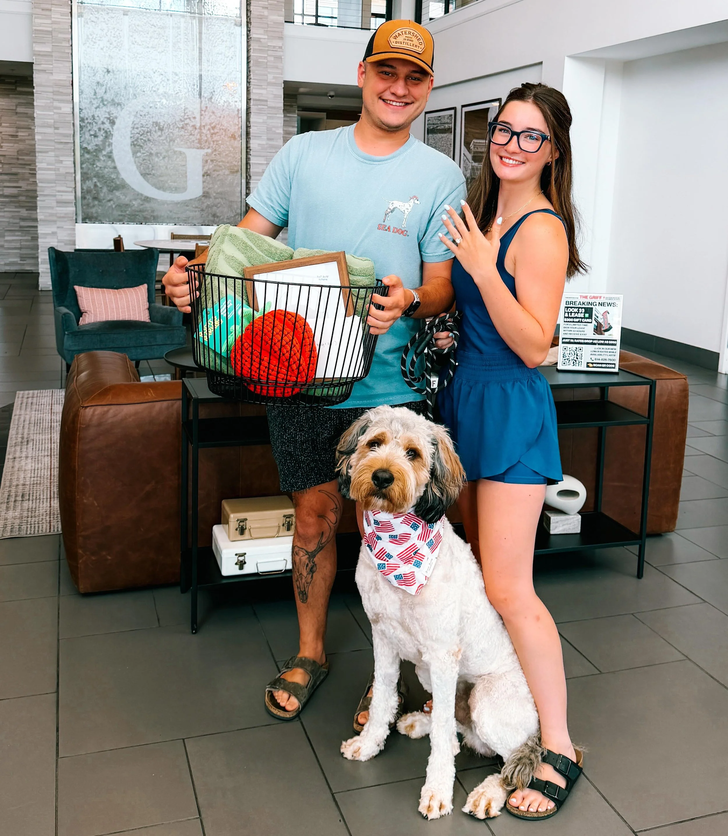 💌 A hugeeeee congrats to our residents Riley &amp; Bailey on their engagement!! 💍🤍

We are SO incredibly excited for you both 🥹🪄 Don&rsquo;t ya just love love?! Wishing you both a lifetime of happiness! ✨
