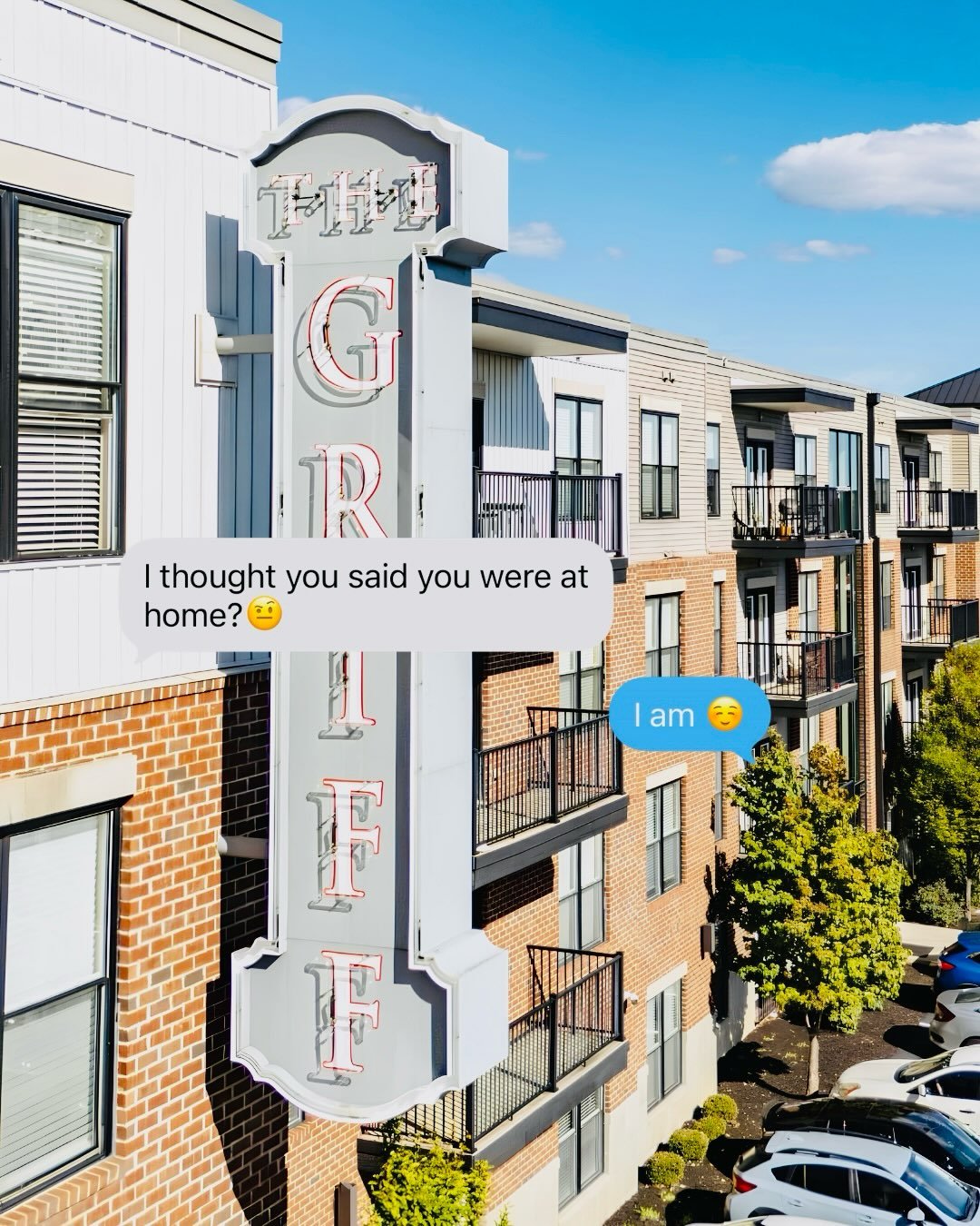 Home is wherever The Griff is 🏡 
Move-in day is almost here 
&mdash; August 19th &mdash; 
and we cannot wait to welcome our newest residents home! From the pool to the people, this place has a way of feeling like home fast. 
See you soon! 🎉