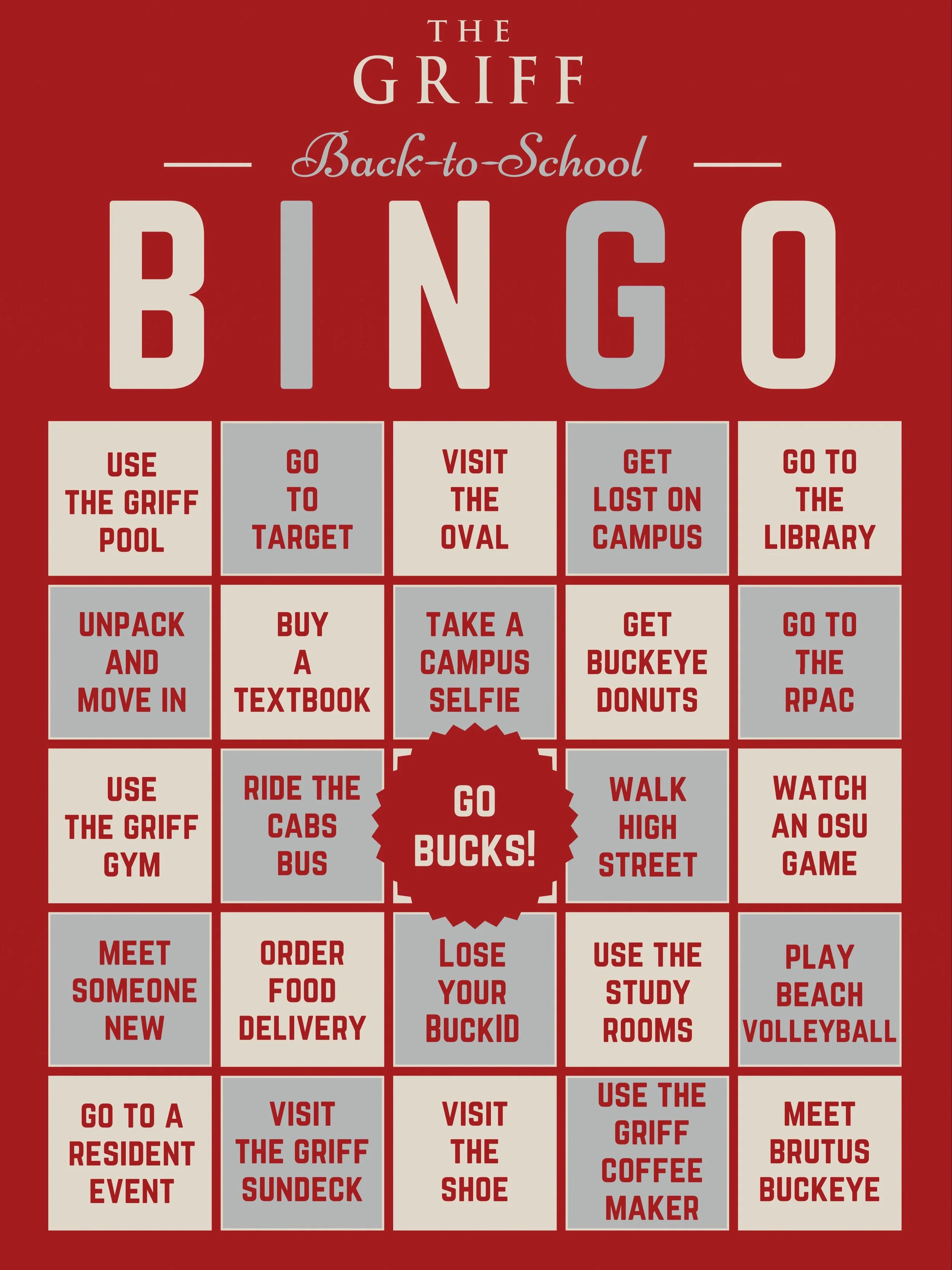 New year, new Bingo card 🎉🔴

Save this and see how many squares you can knock out this year 🥊🥊

Will you get a blackout? ▪️