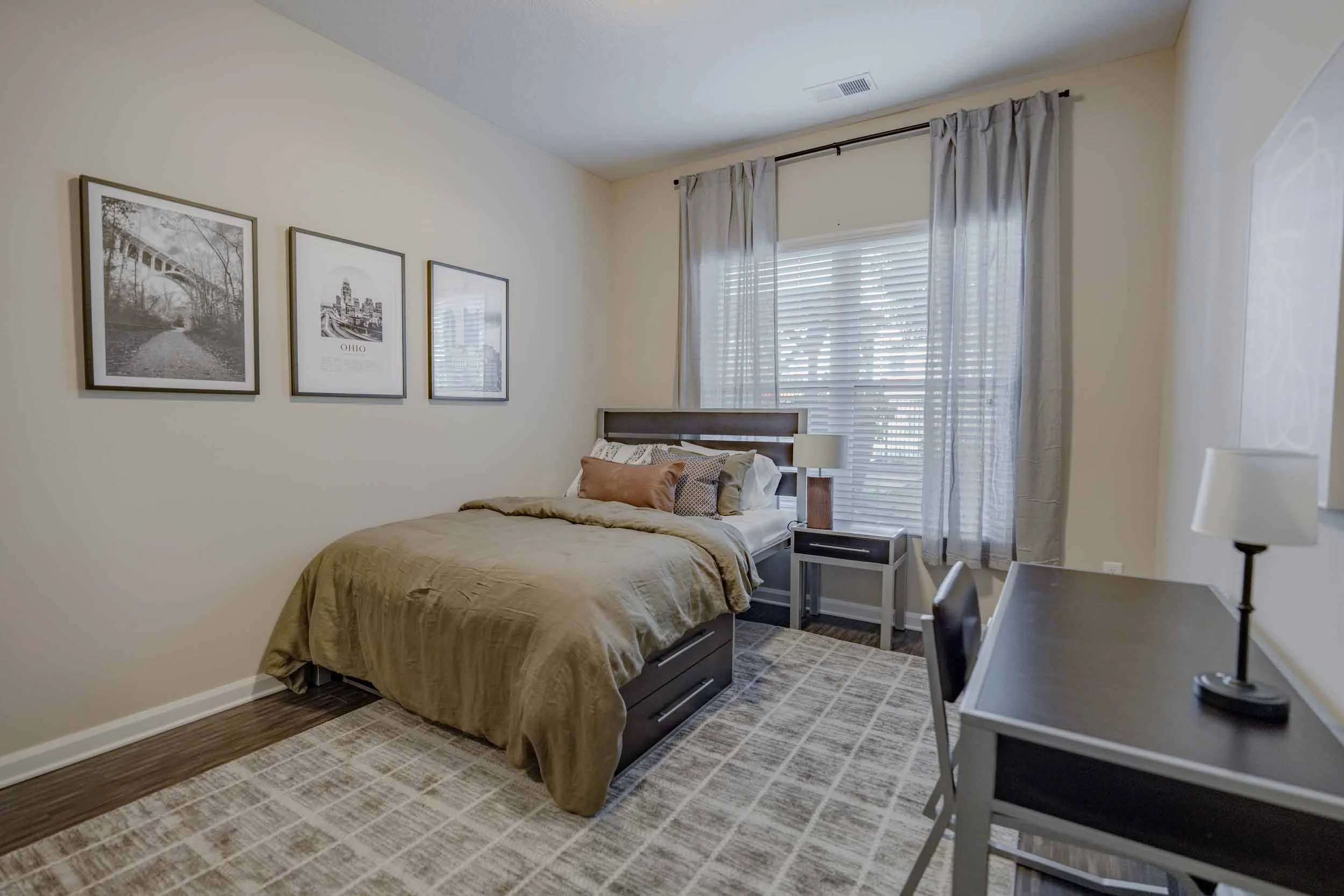 The Griff | Off-Campus Apts near OSU | Bedroom