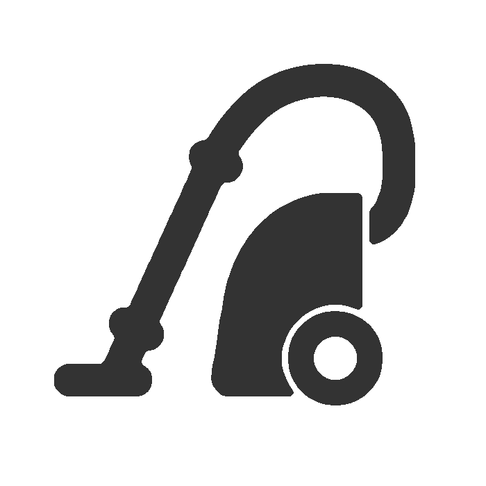 Geometric drawing of an outline square with sections divided by vertical, horizontal, and half circle lines.