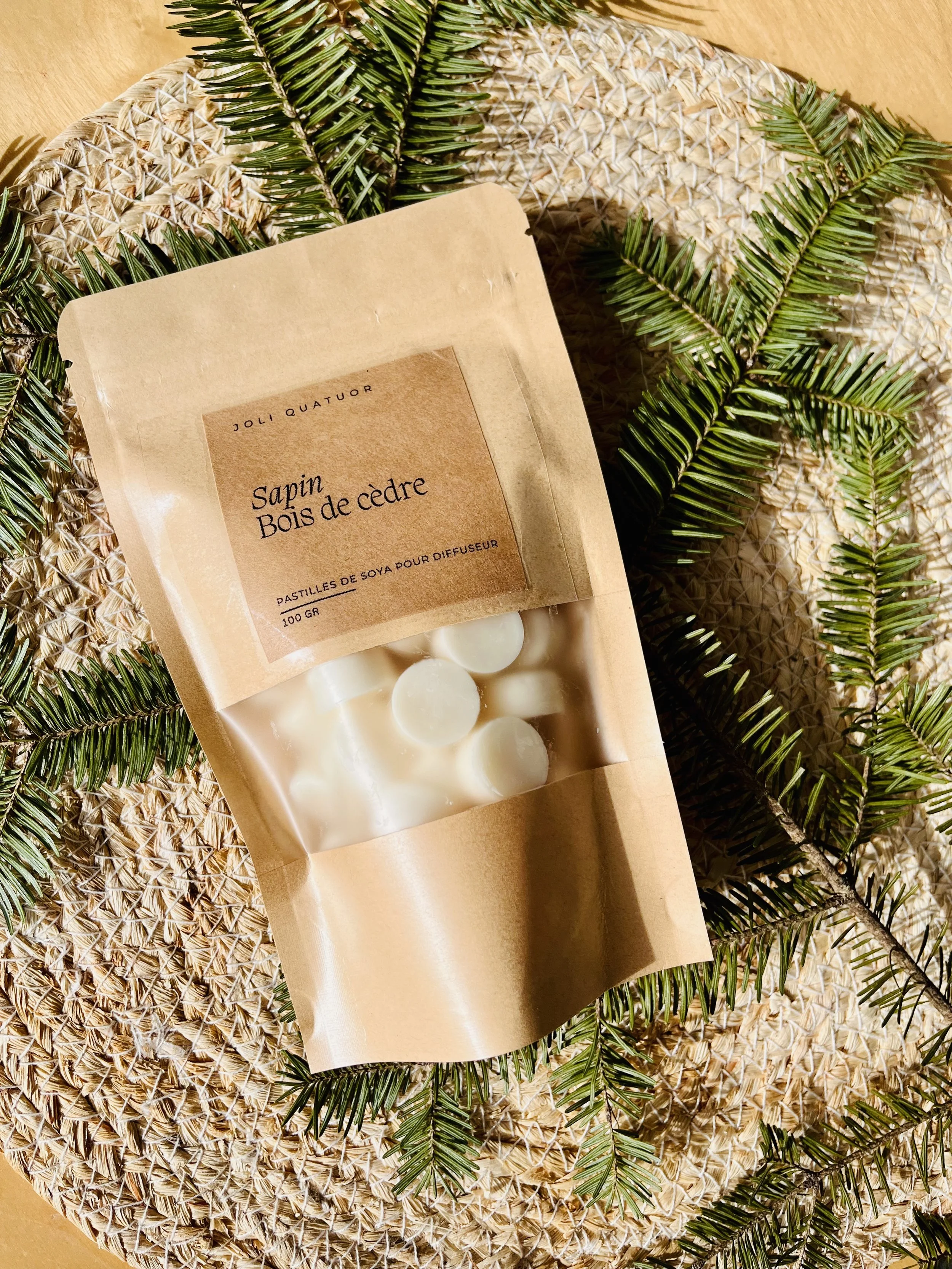 PASTILLES DE CIRE SAPIN BOIS DE CÈDRE