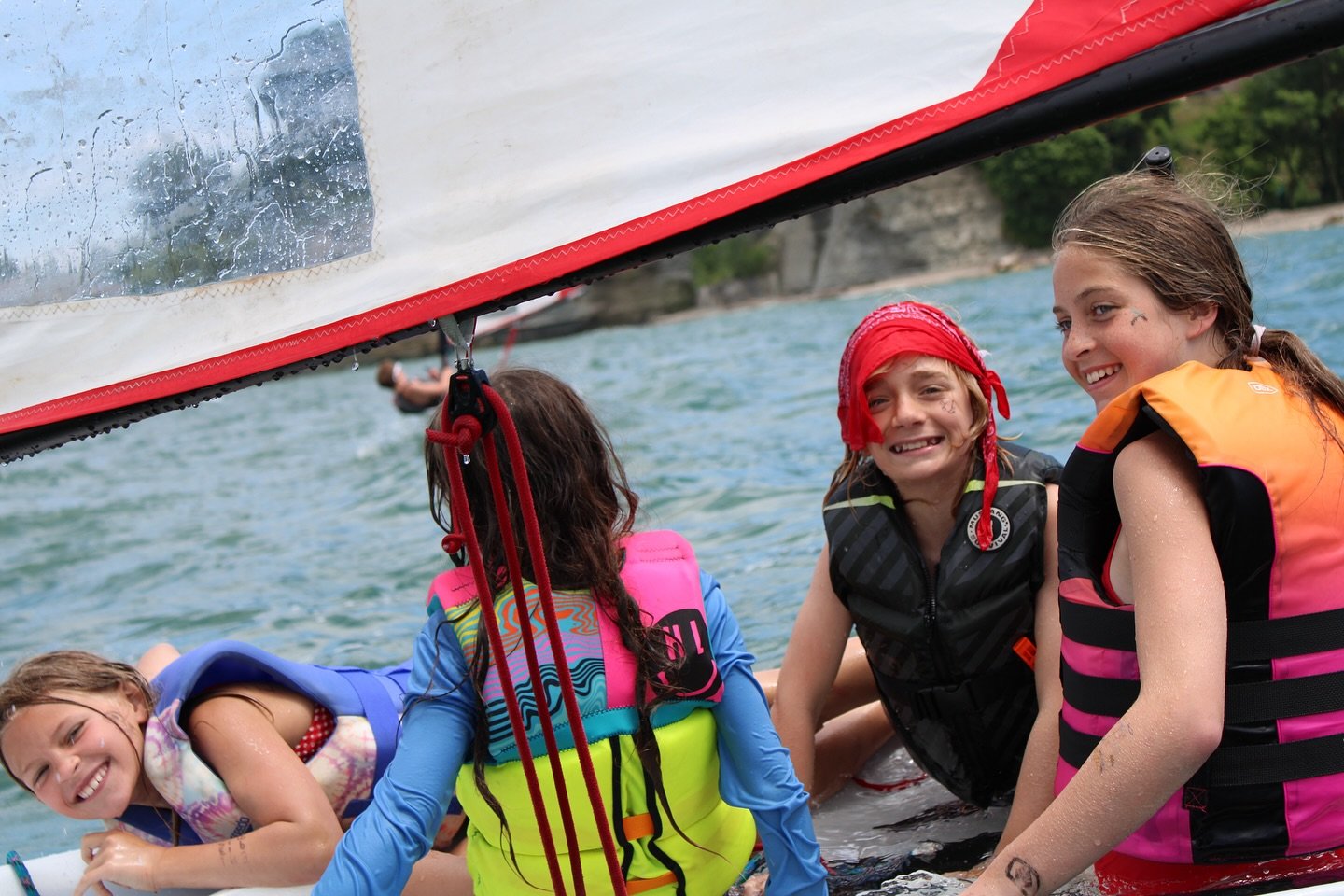 More of my sail camp favorites are in my highlights &amp; I can&rsquo;t wait to see all my Cleveland people this summer!

Sunset boat ride??? When&rsquo;s the next day we can go waterskiing? CYC can I come to practice? Why is it 50 degrees in June? 
