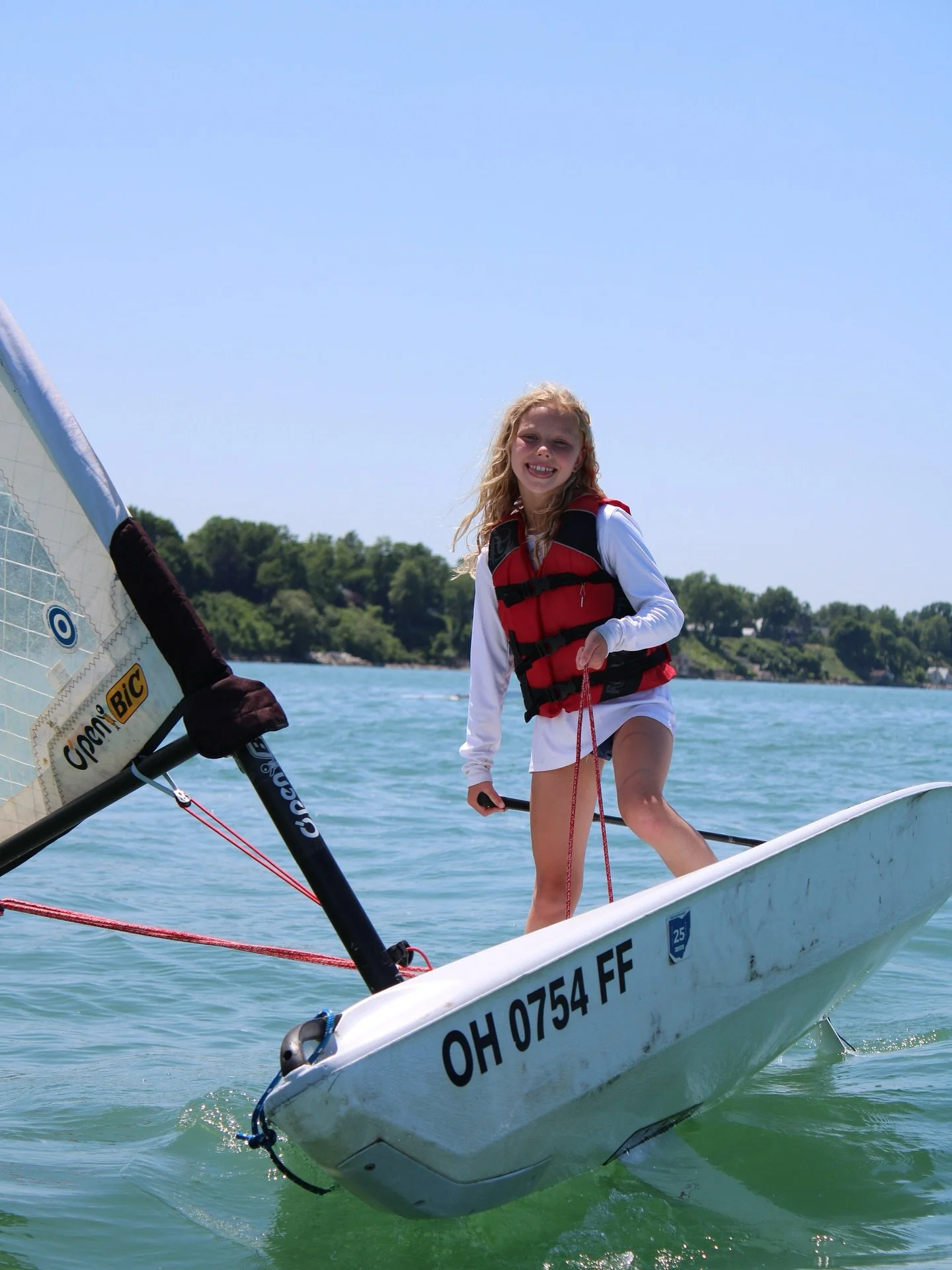 Marin! 

I have absolutely loved watching her and her siblings grow into the most enthusiastic sailors. She will rock the Opti Fleet this summer.