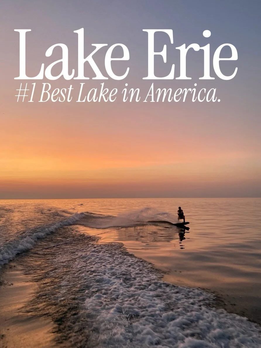 USA TODAY @10best named Lake Erie the number one best lake in America. What a privilege to grow up here.