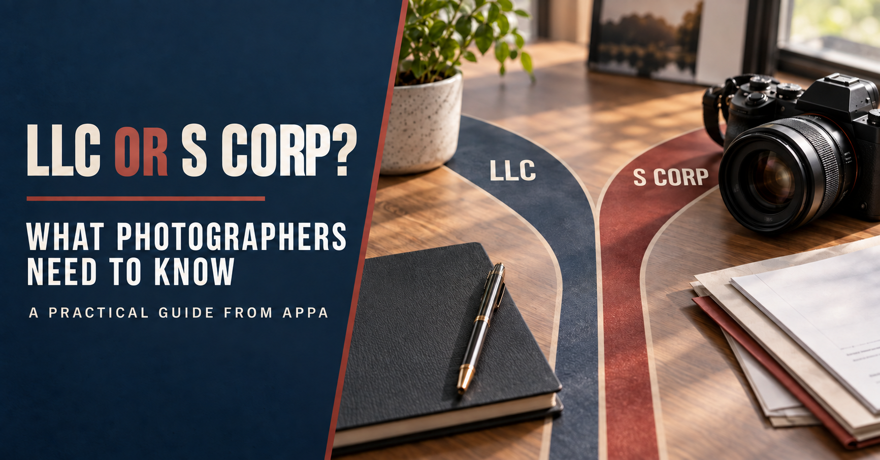 LLC or S Corporation? What Arkansas Photographers Need to Know Before Choosing