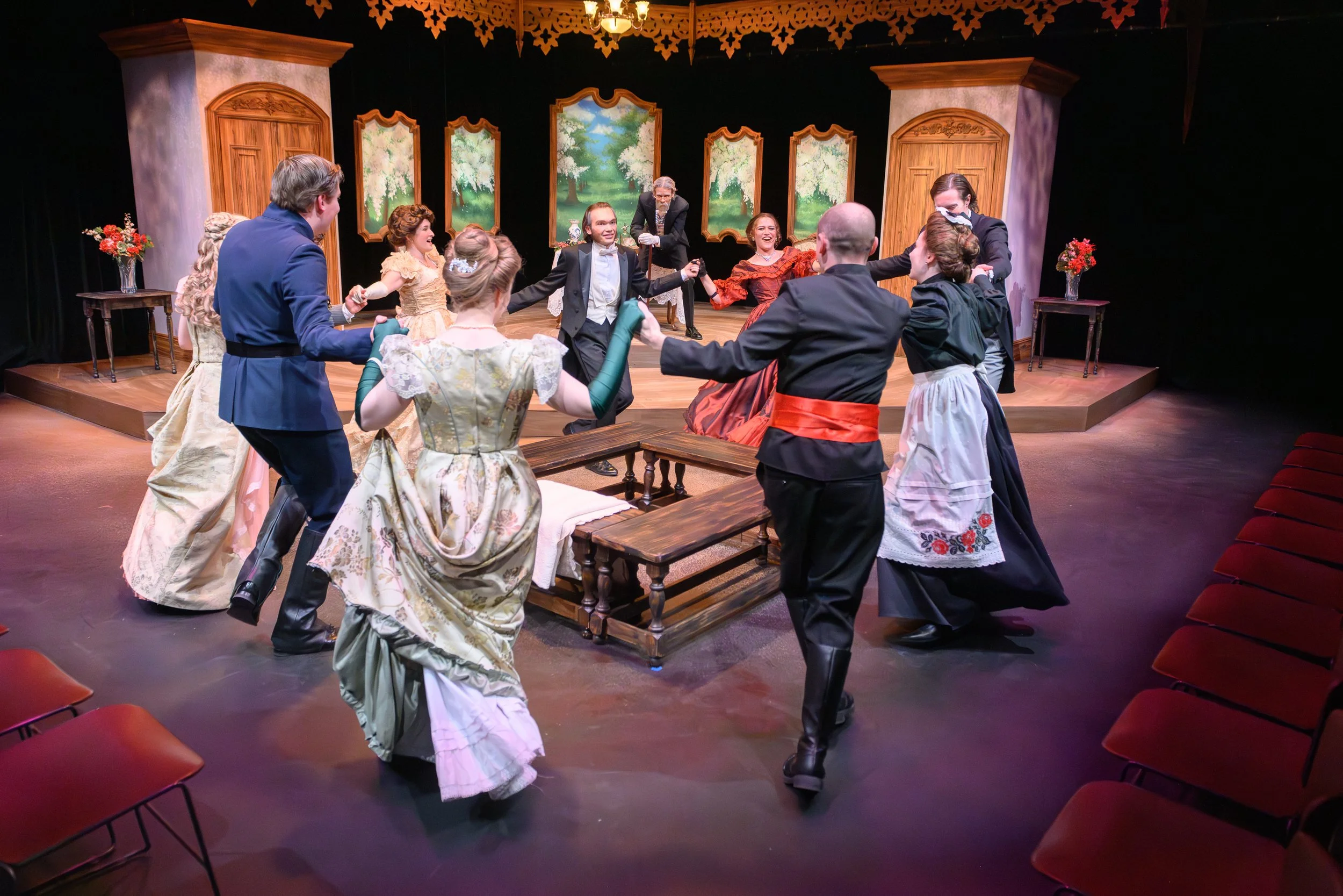 BYU Winter 2025 The Cherry Orchard Costume Design by Jessica Stier