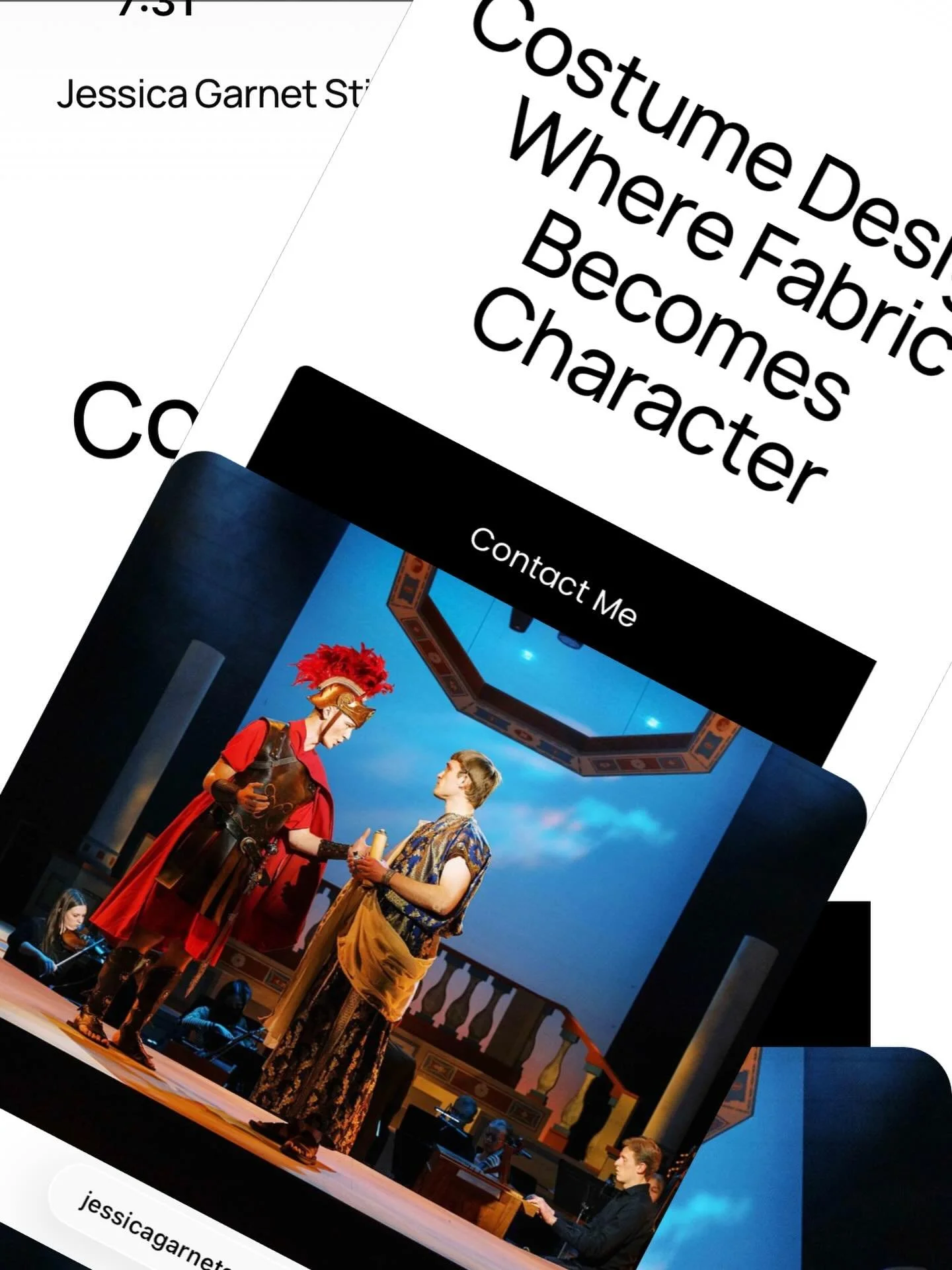 My portfolio is in its infancy but it&rsquo;s live. Graduation is in three weeks and then what? I don&rsquo;t really know, but something good will happen. www.jessicagarnetstier.com