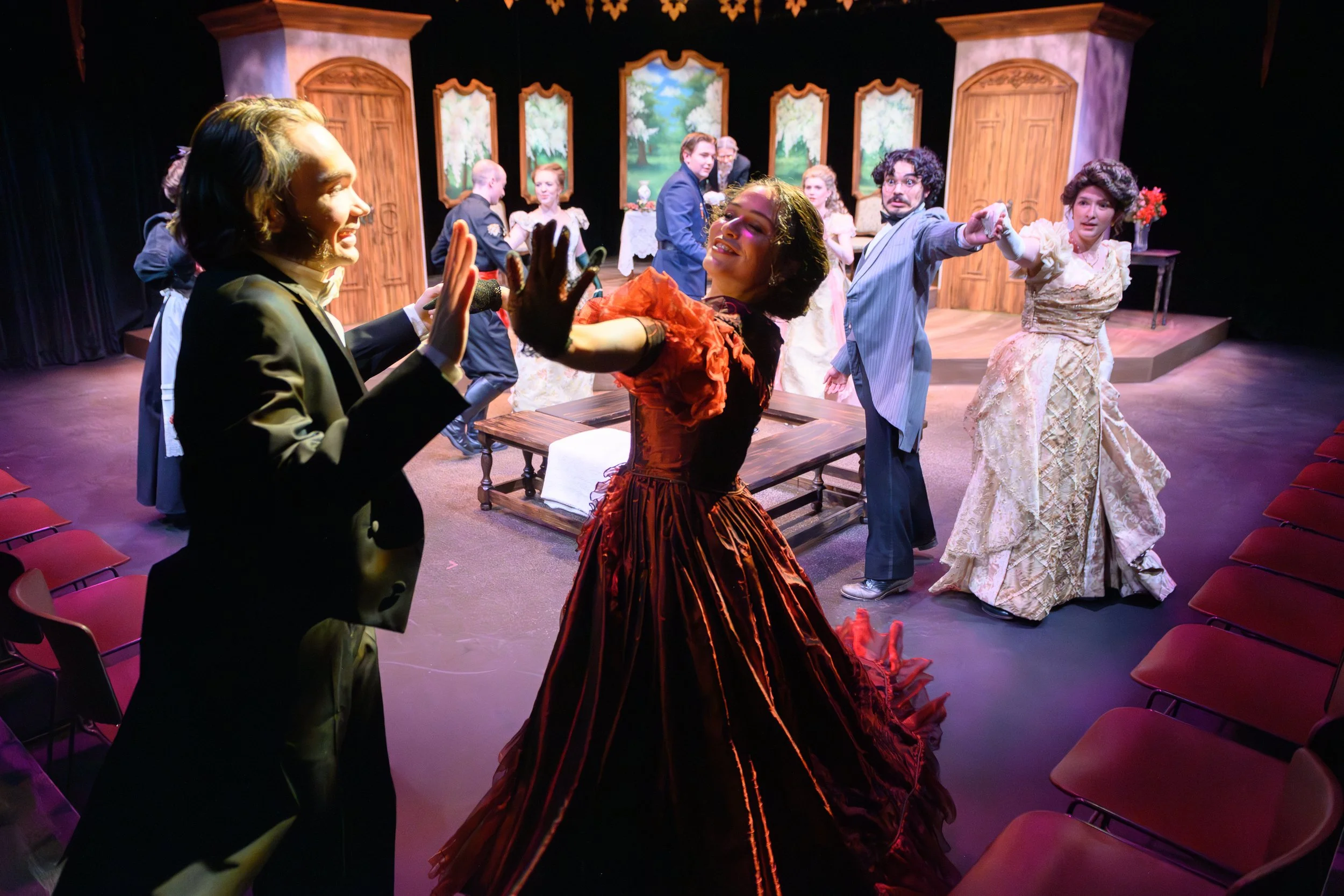 BYU Winter 2025 The Cherry Orchard Costume Design by Jessica Stier