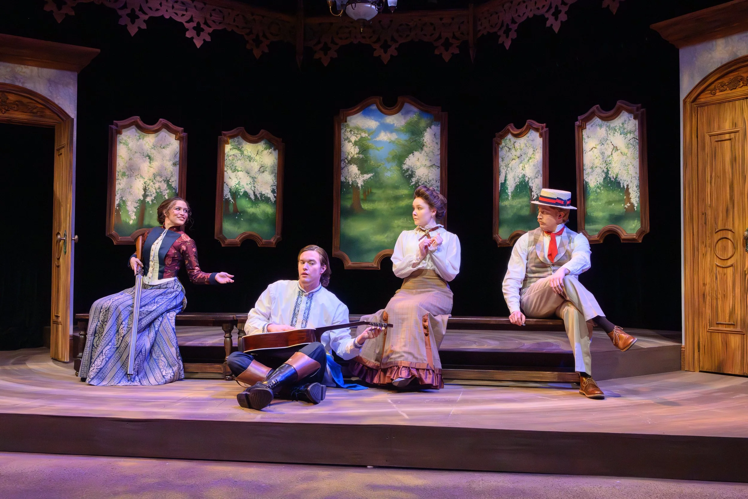 BYU Winter 2025 The Cherry Orchard Costume Design by Jessica Stier