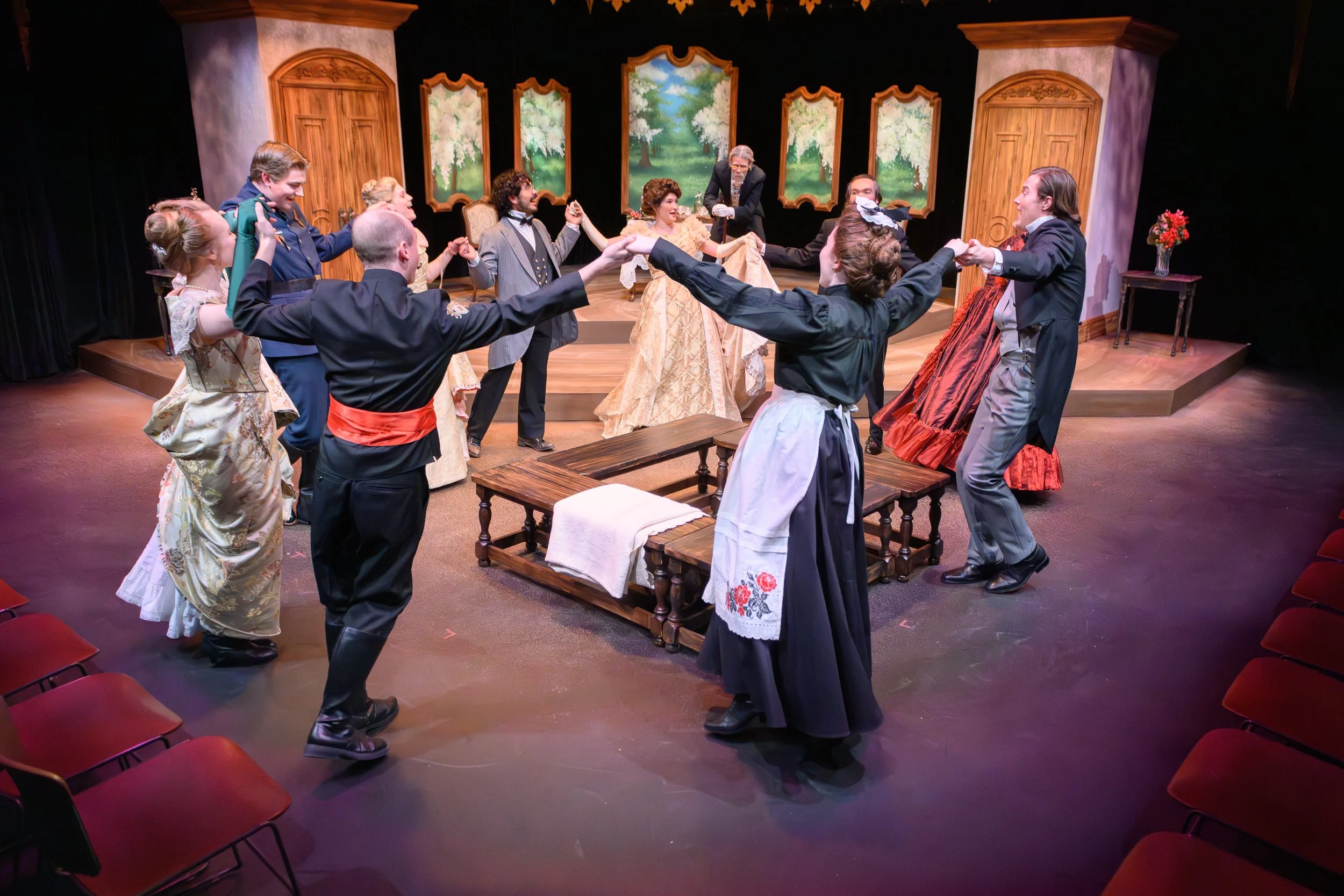 BYU Winter 2025 The Cherry Orchard Costume Design by Jessica Stier