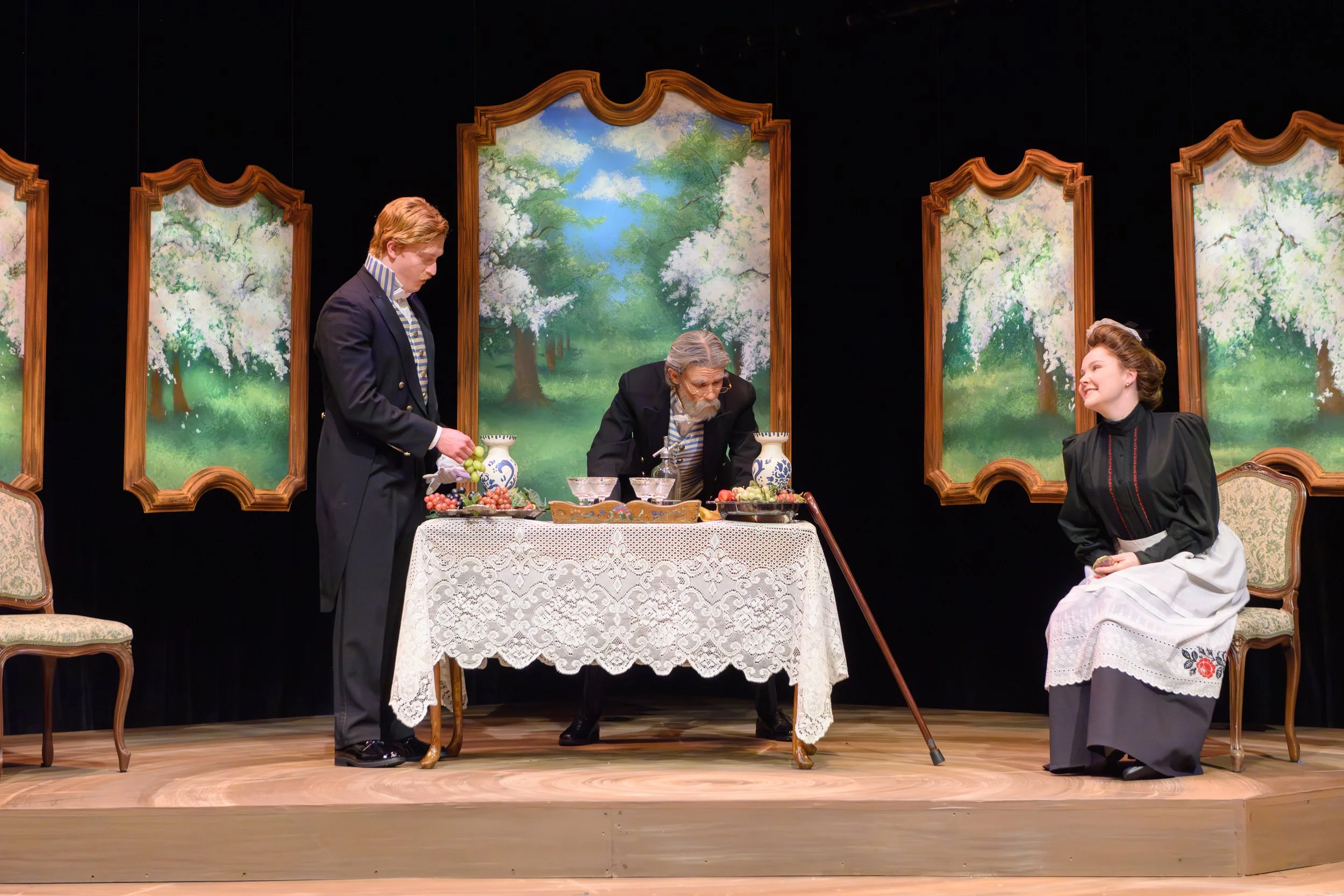 BYU Winter 2025 The Cherry Orchard Costume Design by Jessica Stier