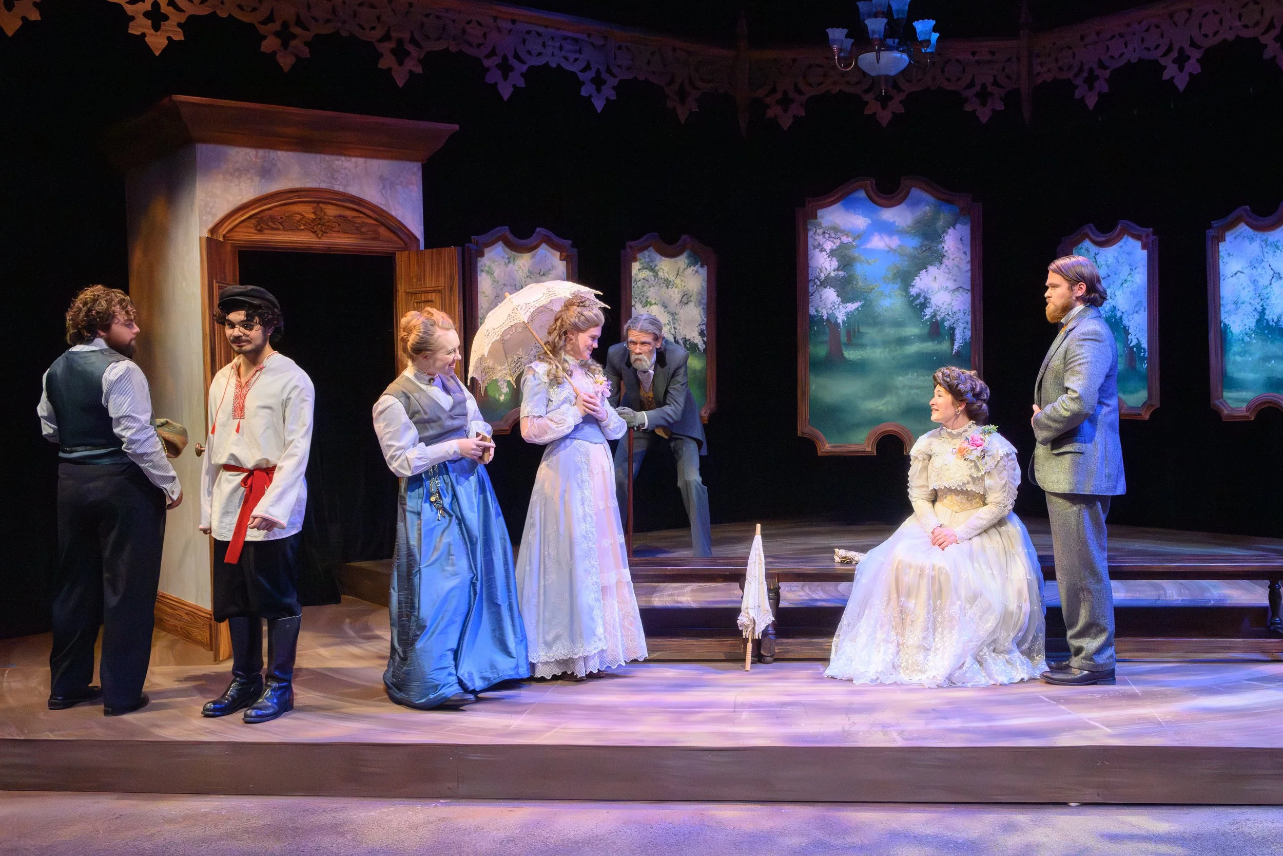 BYU Winter 2025 The Cherry Orchard Costume Design by Jessica Stier