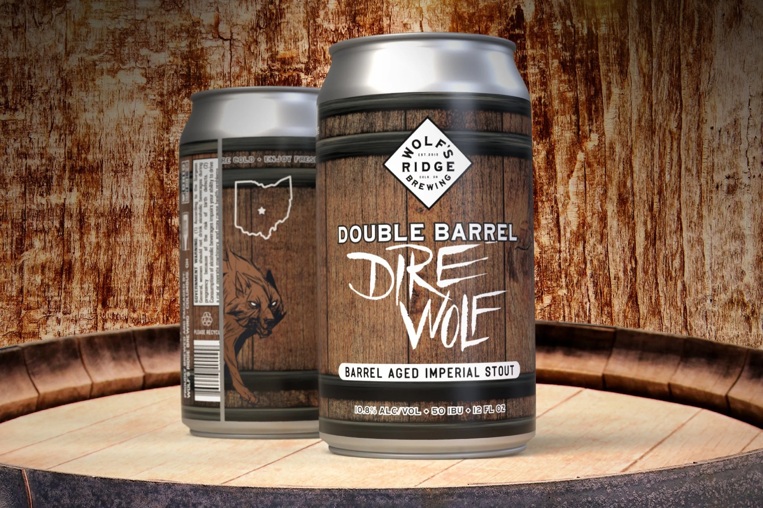 Double Barrel Dire Wolf Release Party