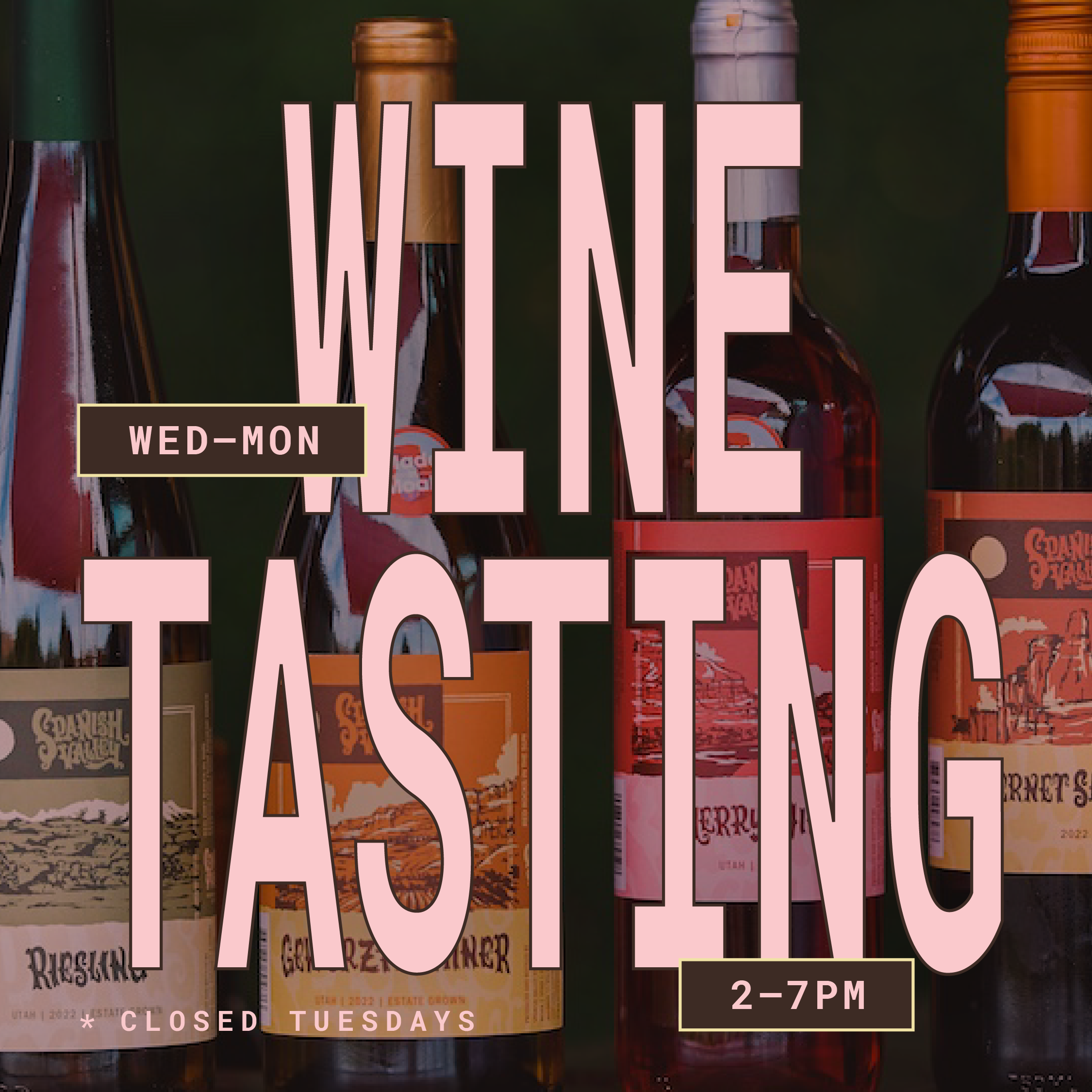Wine Tasting • $20
