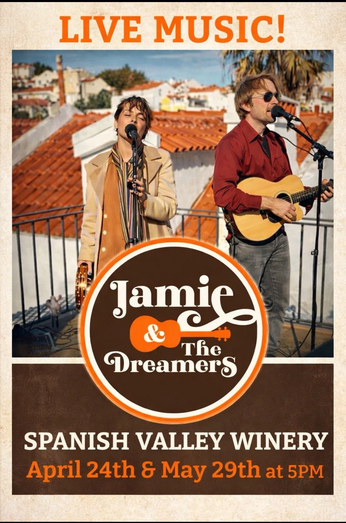 Live Music: Jamie and the Dreamers 