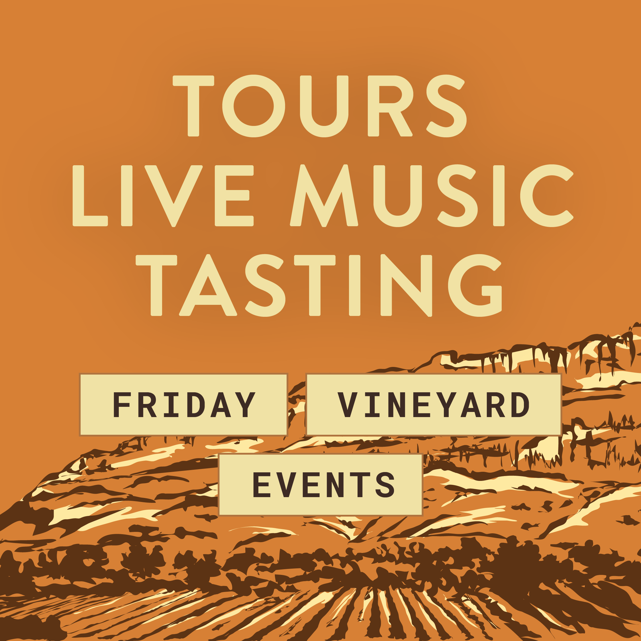 Friday Events at the Vineyard • Live music: Jamie and the Dreamers