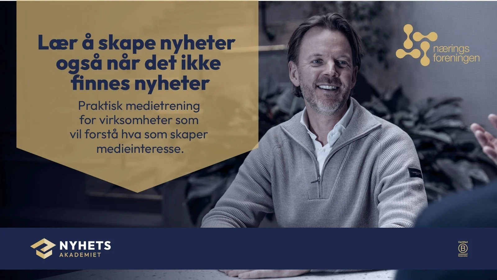 Lær å skape nyheter, også når det ikke finnes nyheter
