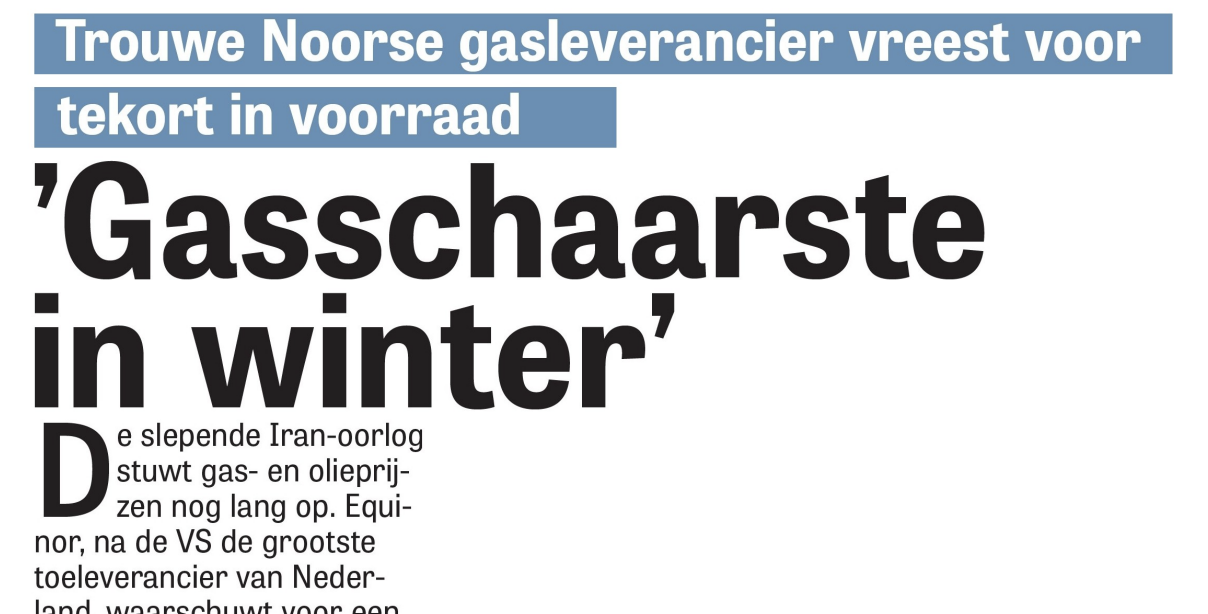 Trofast norsk gassleverandør frykter gassmangel til vinteren