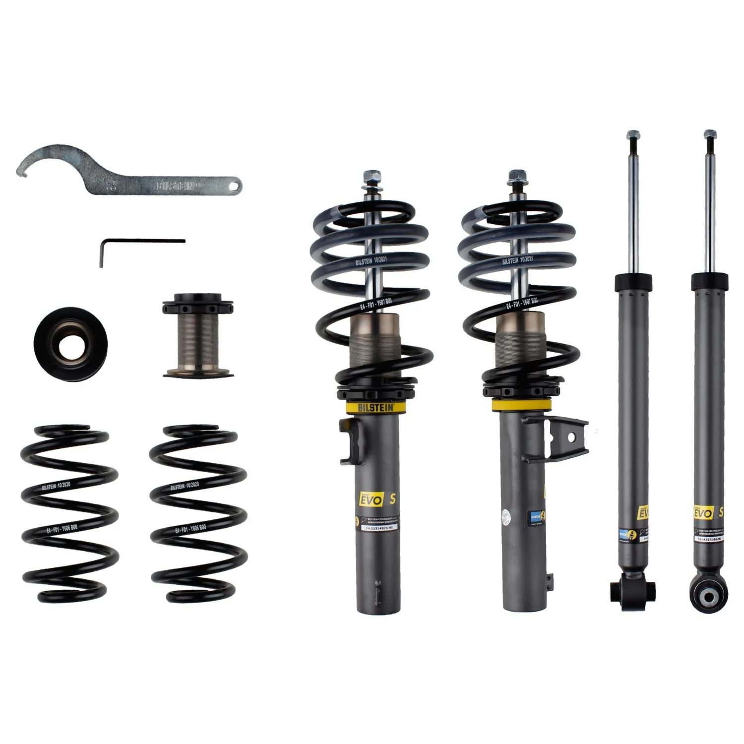 47-327030 Bilstein EVO Front and Rear Suspension Kit / 2015-2019 Volkswagen e-Golf