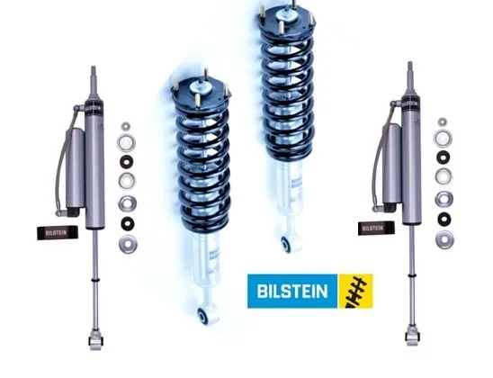 Bilstein B8 6112 Fully Assembled Front Suspension Kit with Rear 5160 Shock Absorbers for 2007-2021 Toyota Tundra - 47-310971, 25-311365