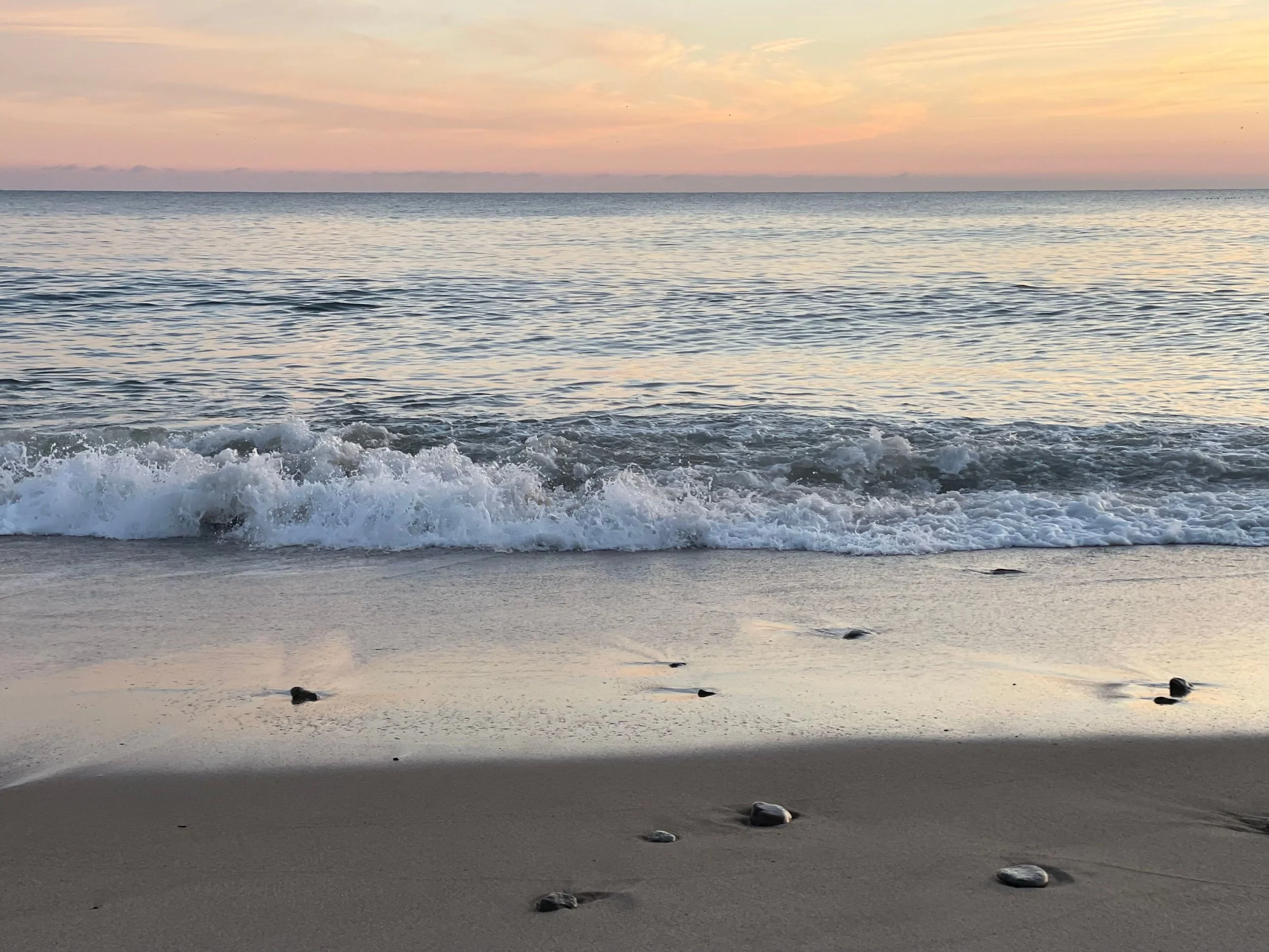 Sunrise Ocean surf with foam.jpg