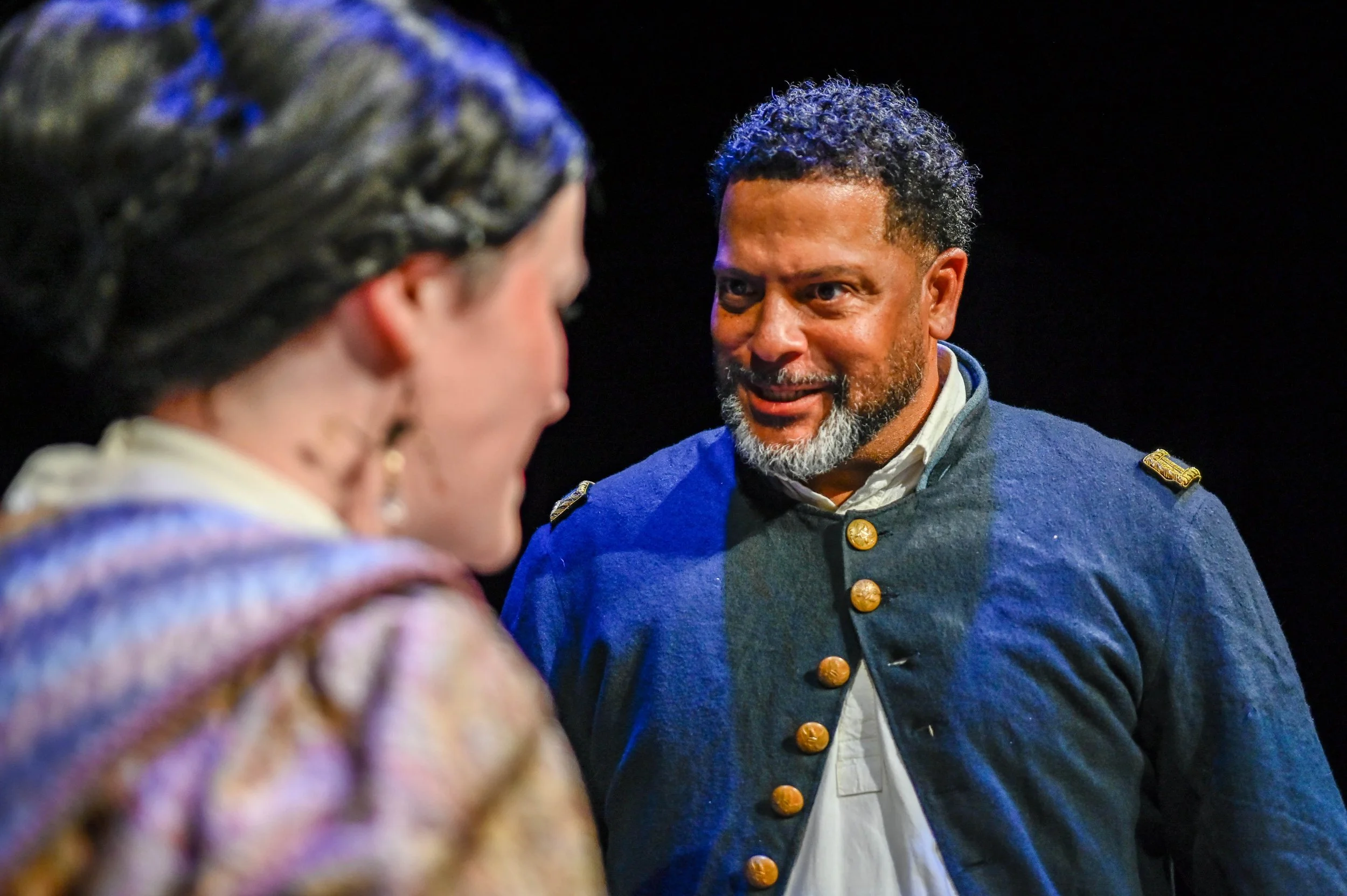 David Harris performing as Othello
