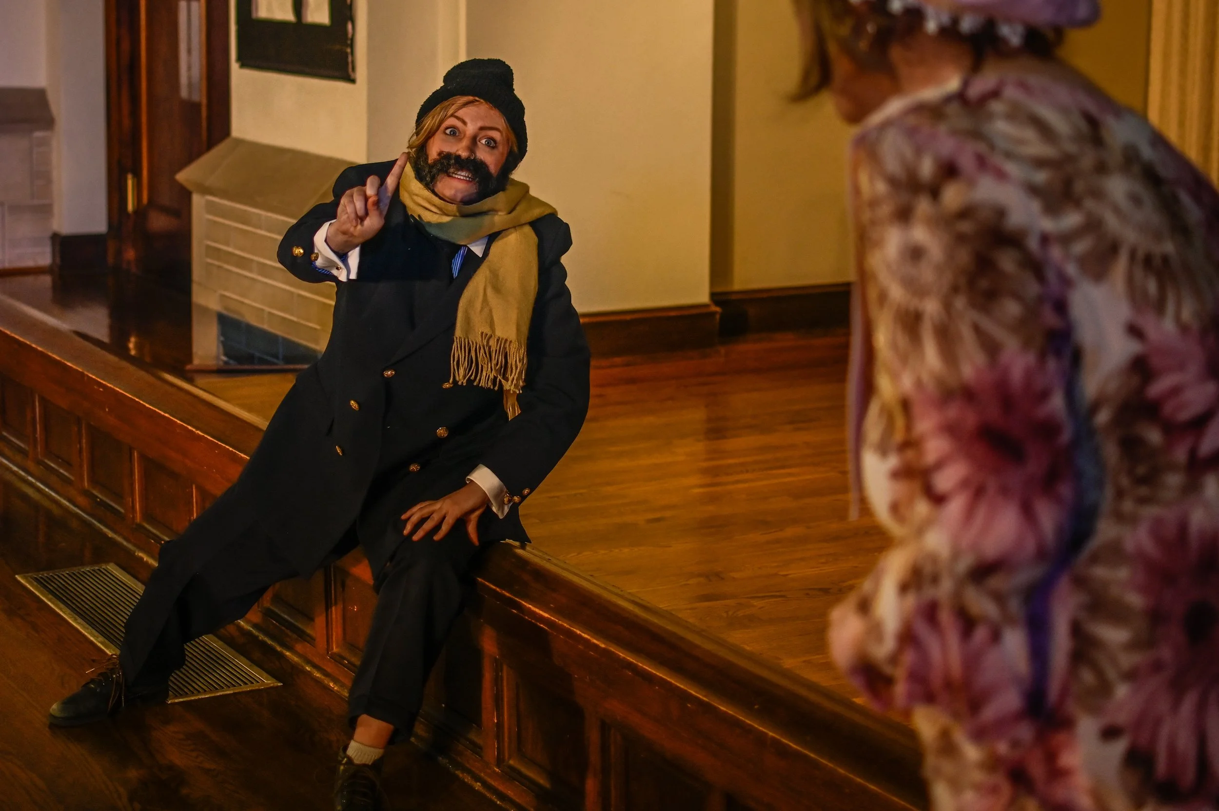 Allyson Blackshare as the Sea Captain