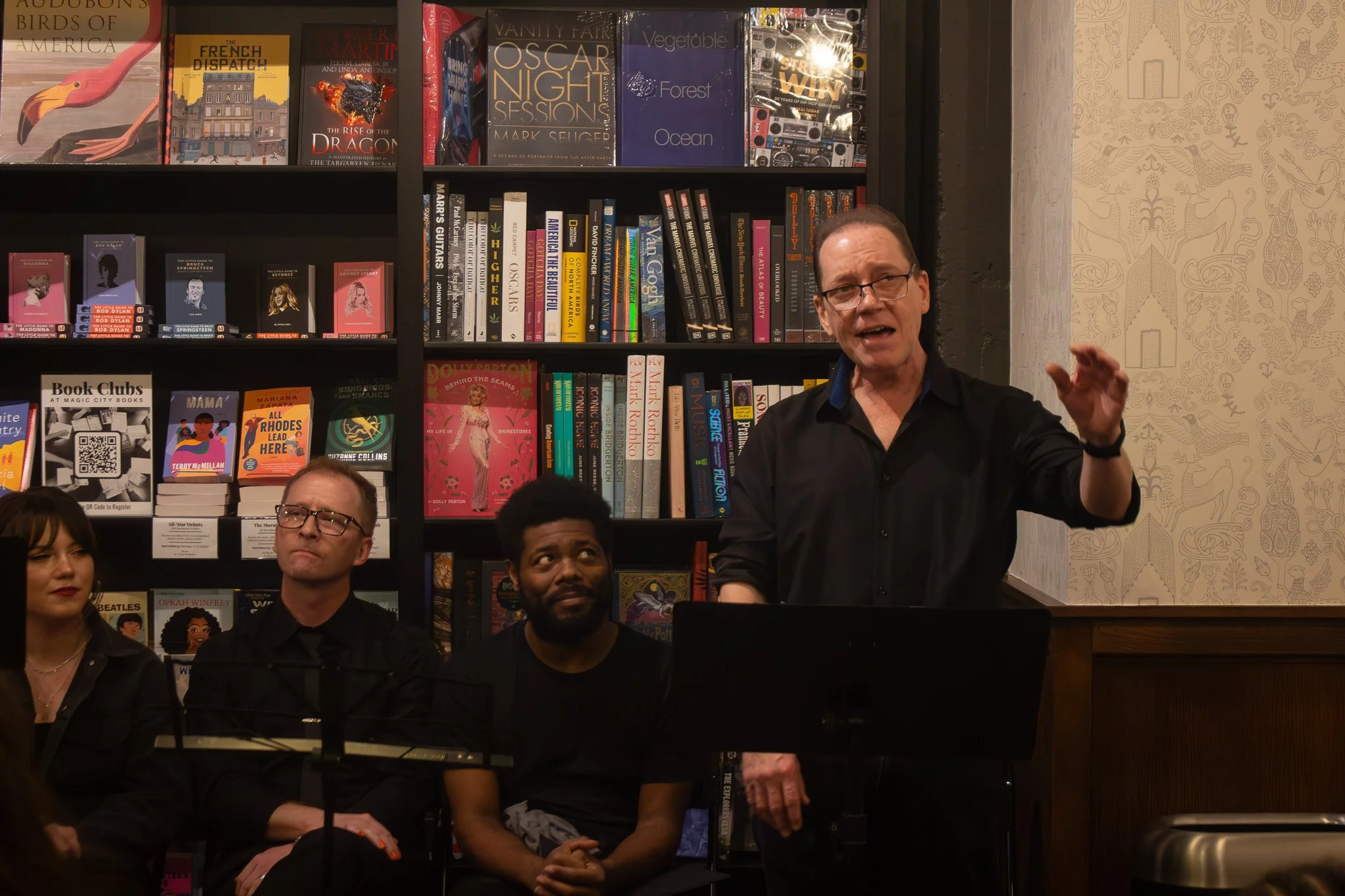Topher Stephens reads a sonnet