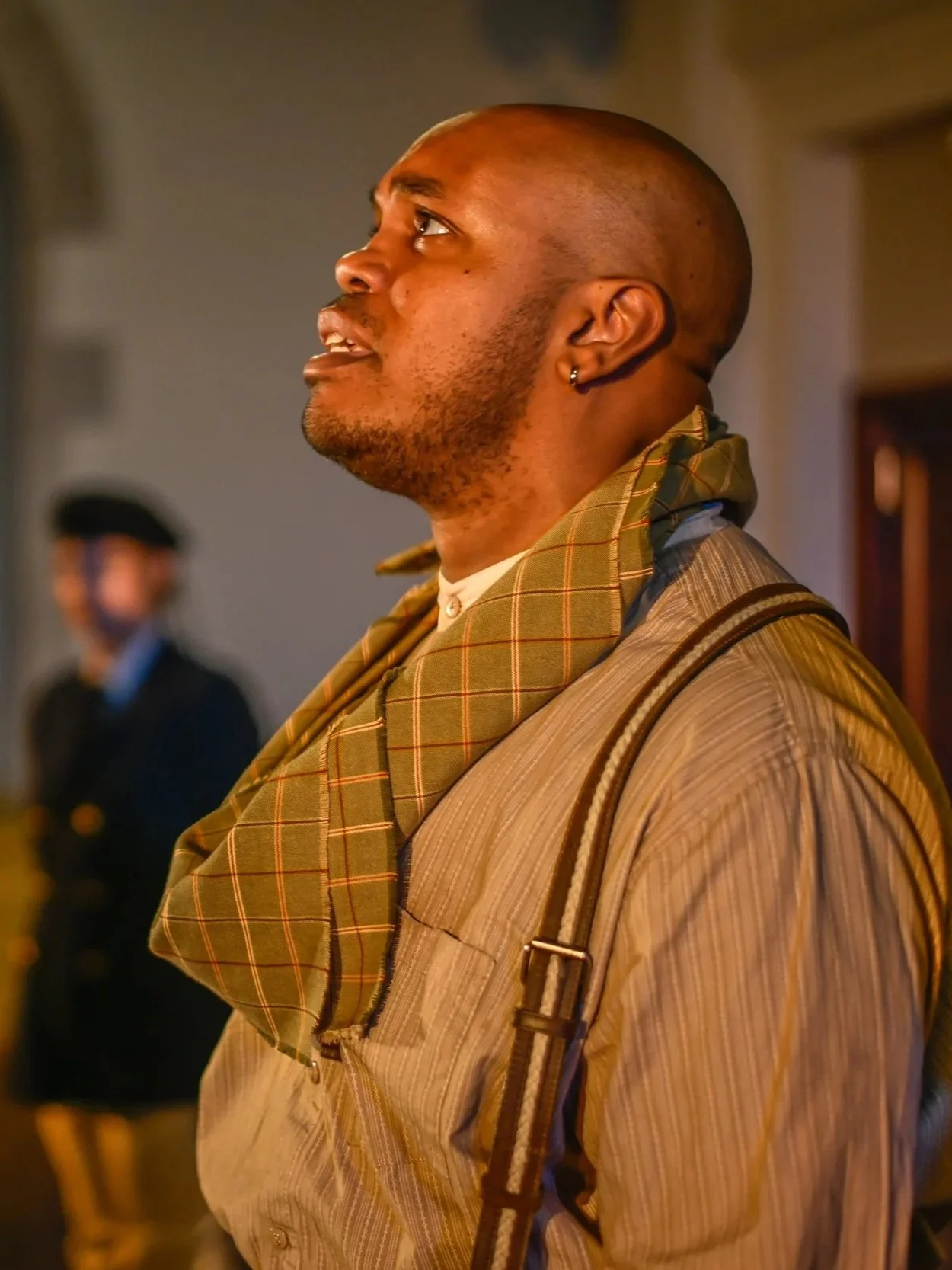 Ibrahim Buyckes as Antonio in "Twelfth Night"