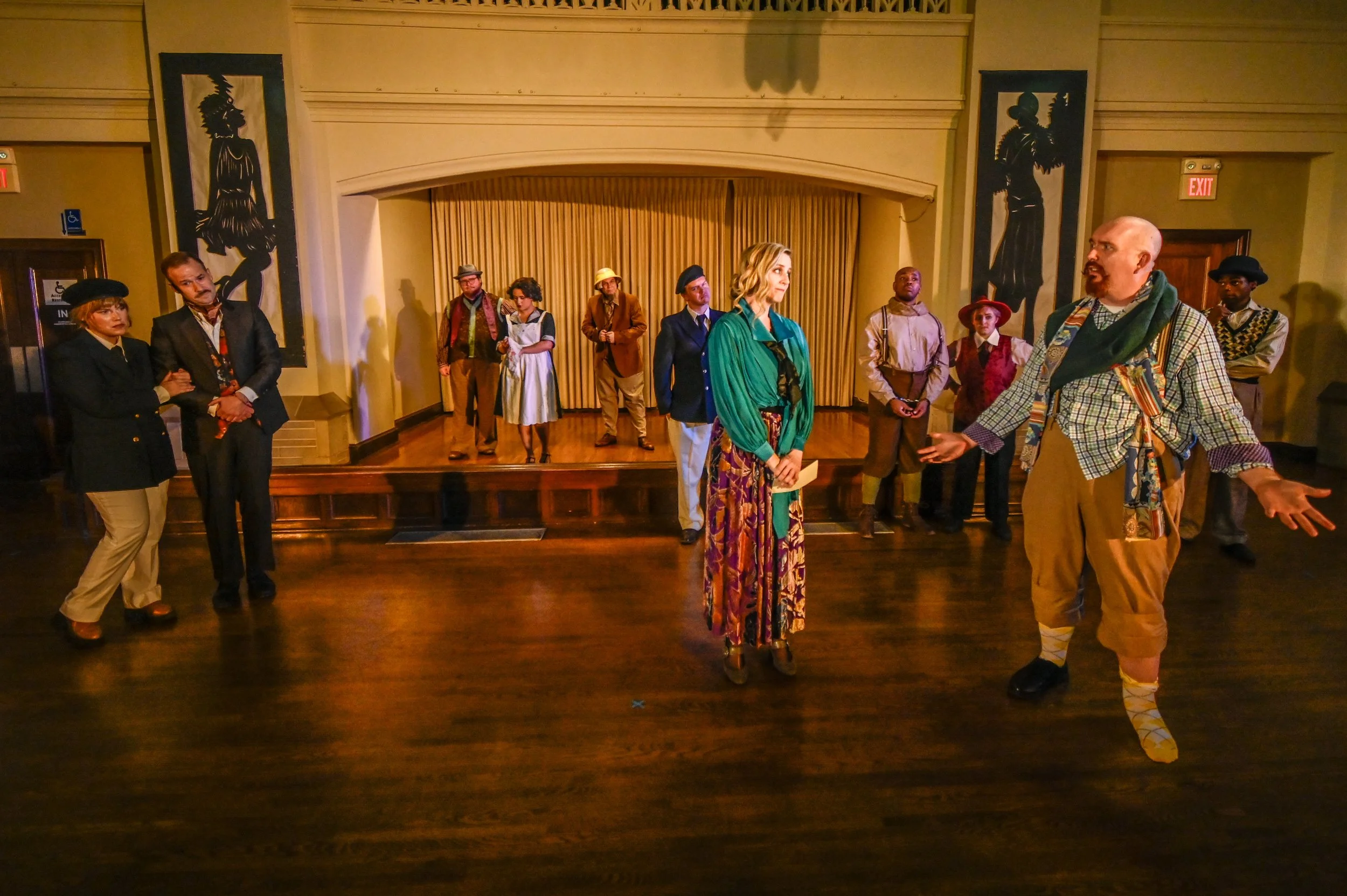 The cast of Twelfth Night