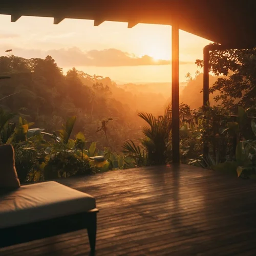 Atardecer en el campo