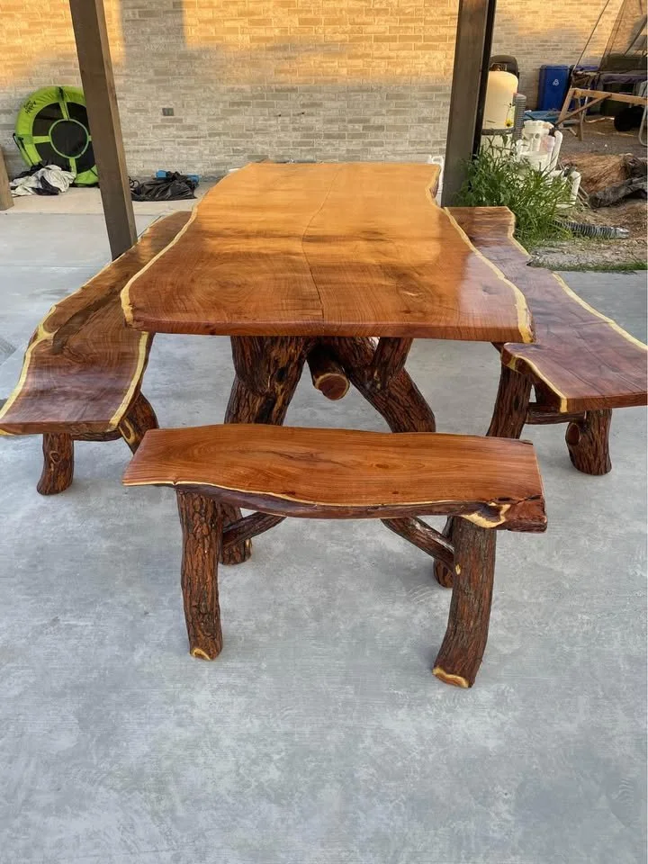 Mesquite Rustic Table Set #014