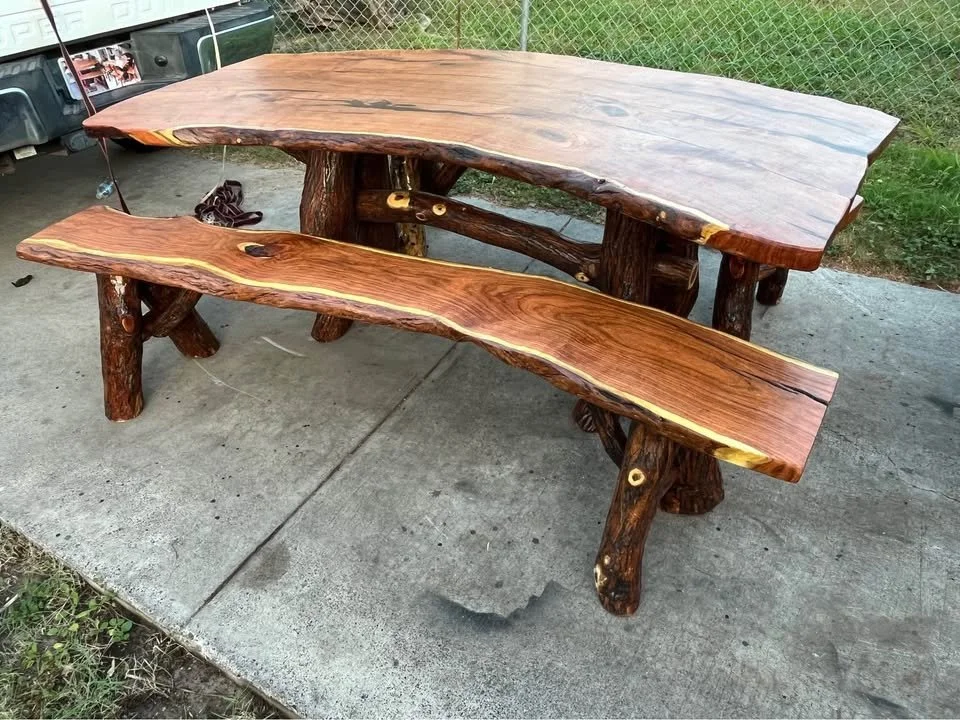Mesquite Rustic Table Set #012