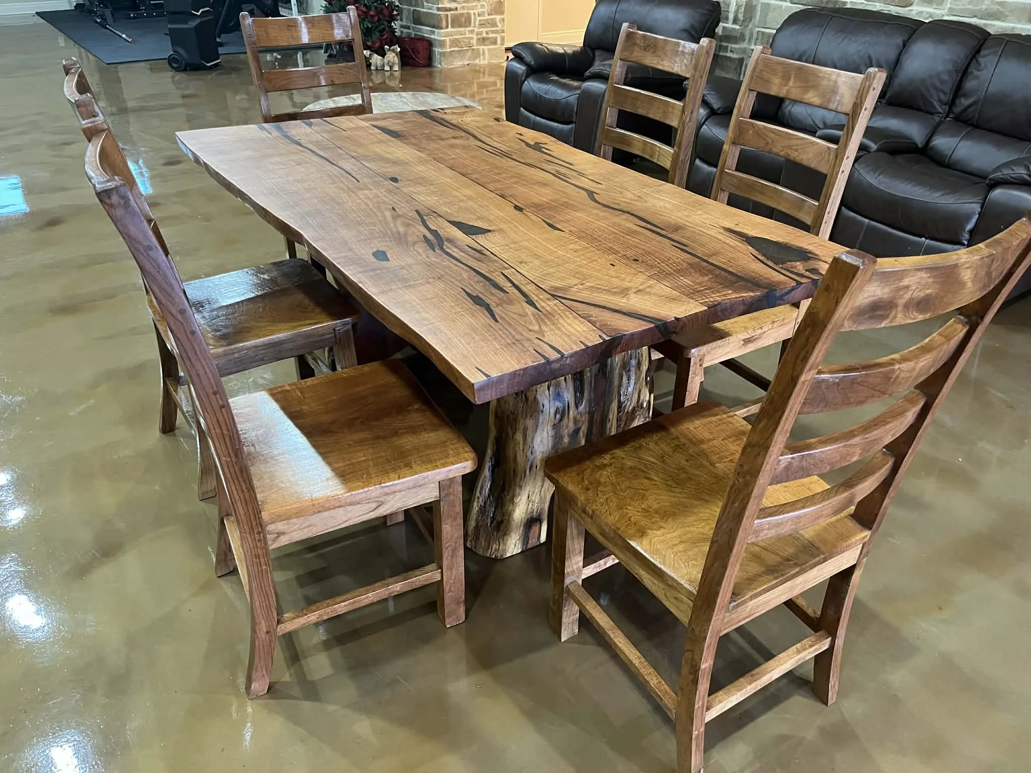 Mesquite Root-style Table #039
