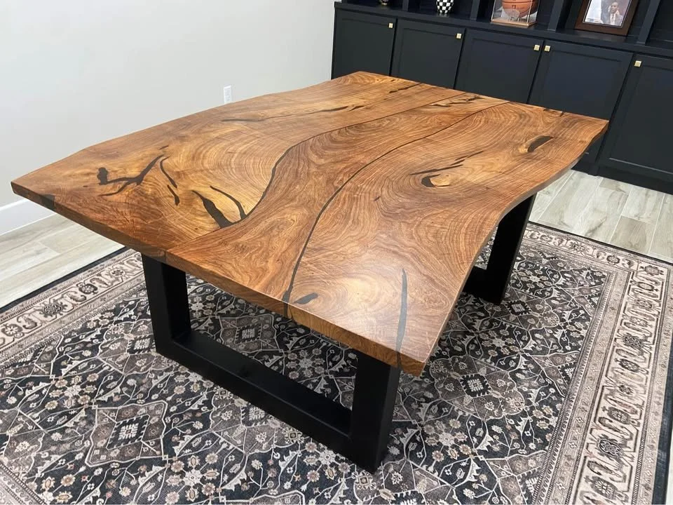 Modern Mesquite Table (Natural Filling) #031