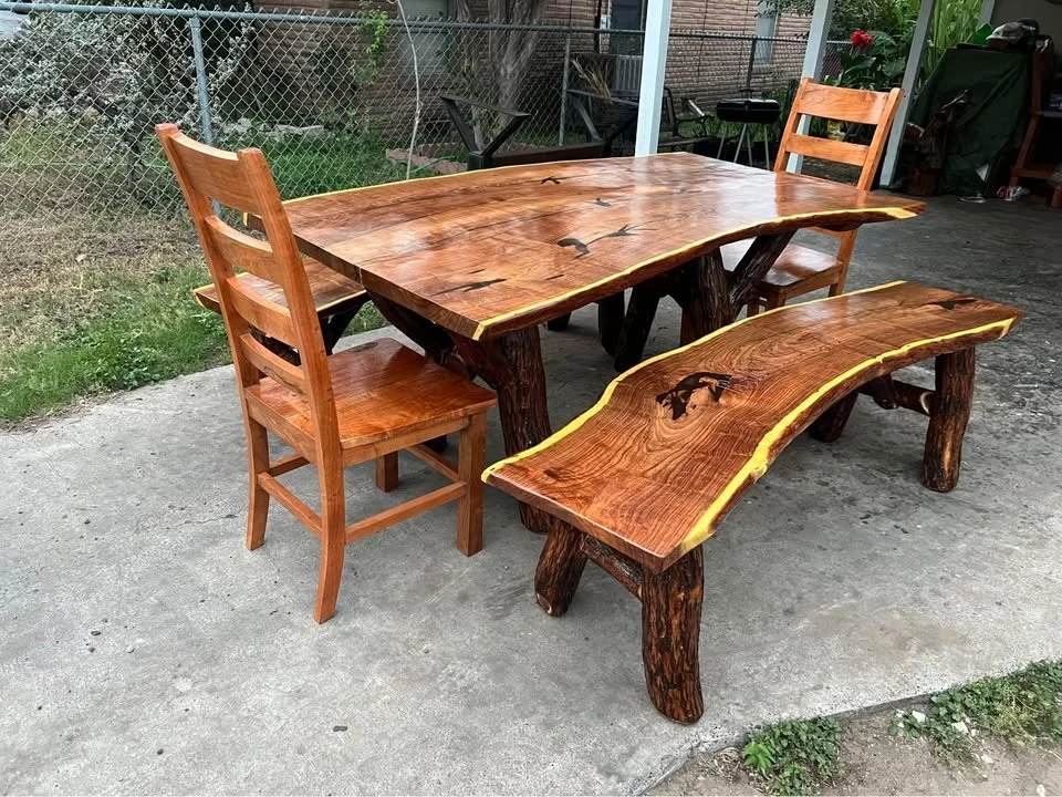 Mesquite Rustic Table Set #015