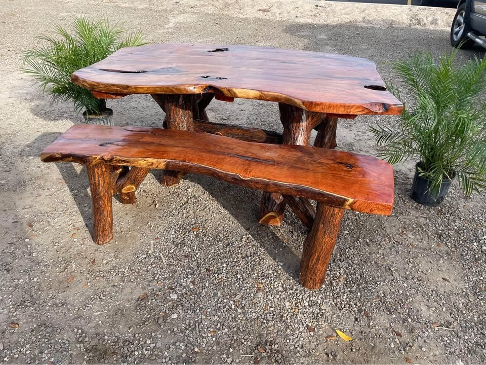 Mesquite Rustic Table Set #001
