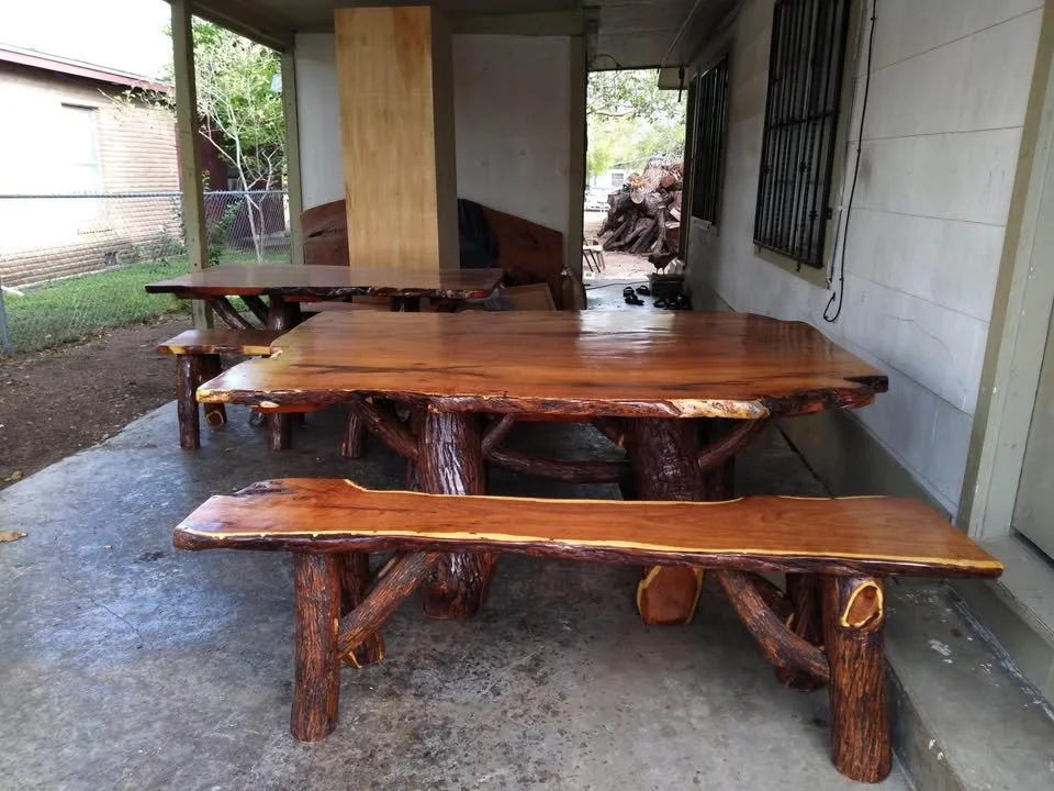Mesquite Rustic Table Set #010