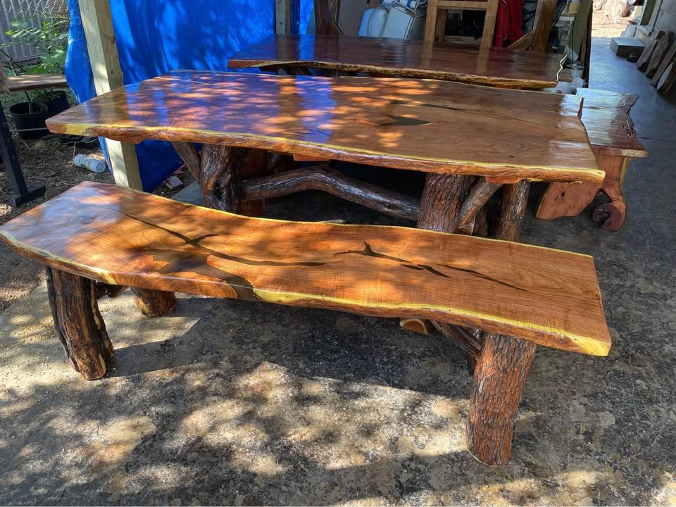 Mesquite Rustic Table Set #007