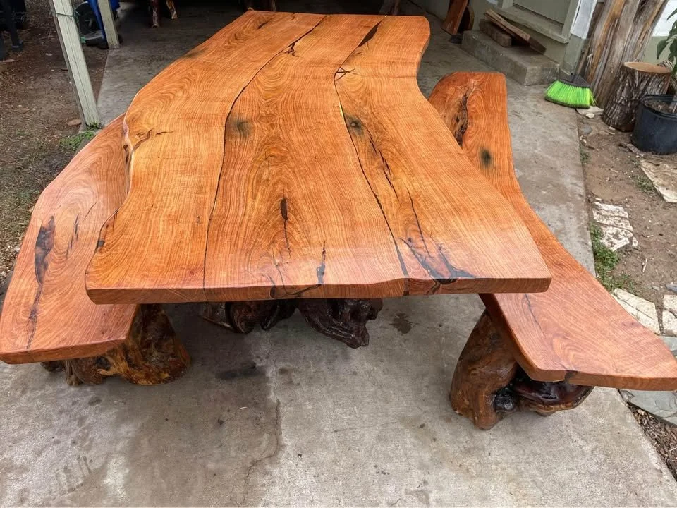 Mesquite Root-style Table #028