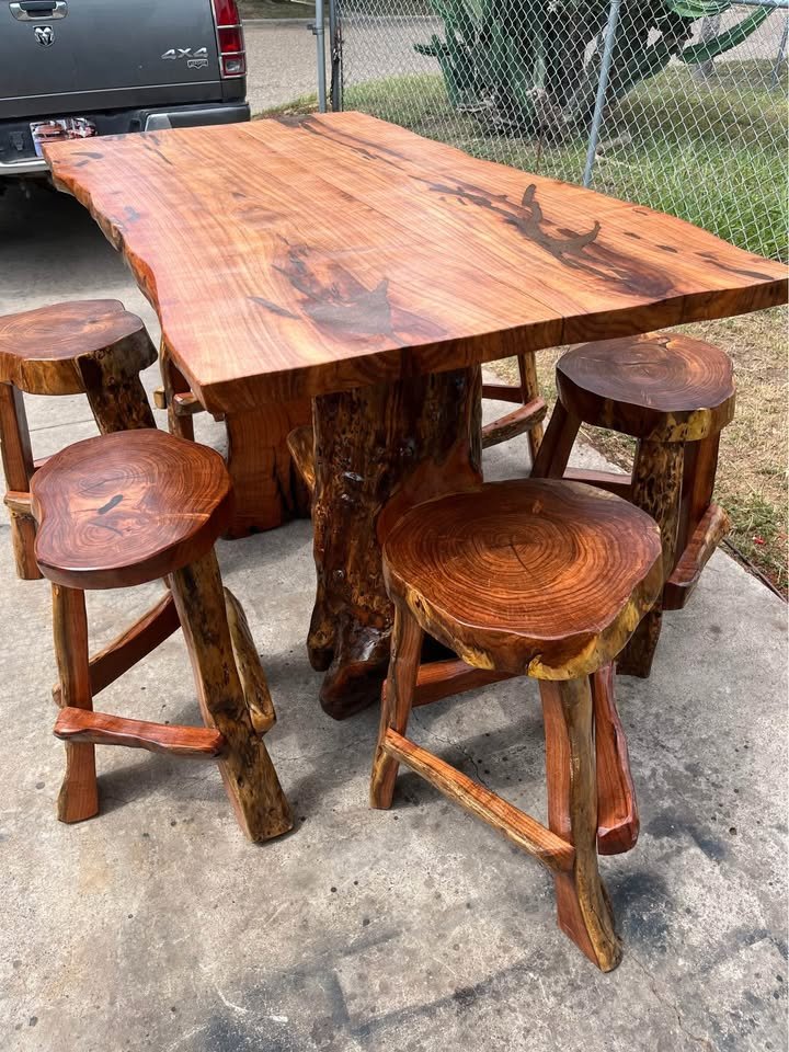 Mesquite Root-style Bar- Table #021