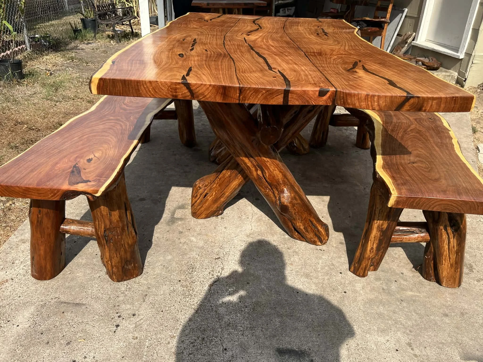 Mesquite Rustic Table Set #046