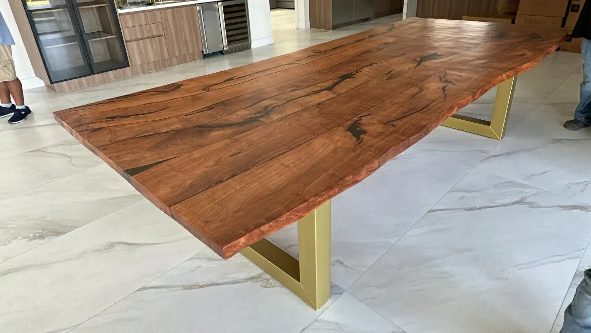 Modern Mesquite Table (Natural Filling) #044