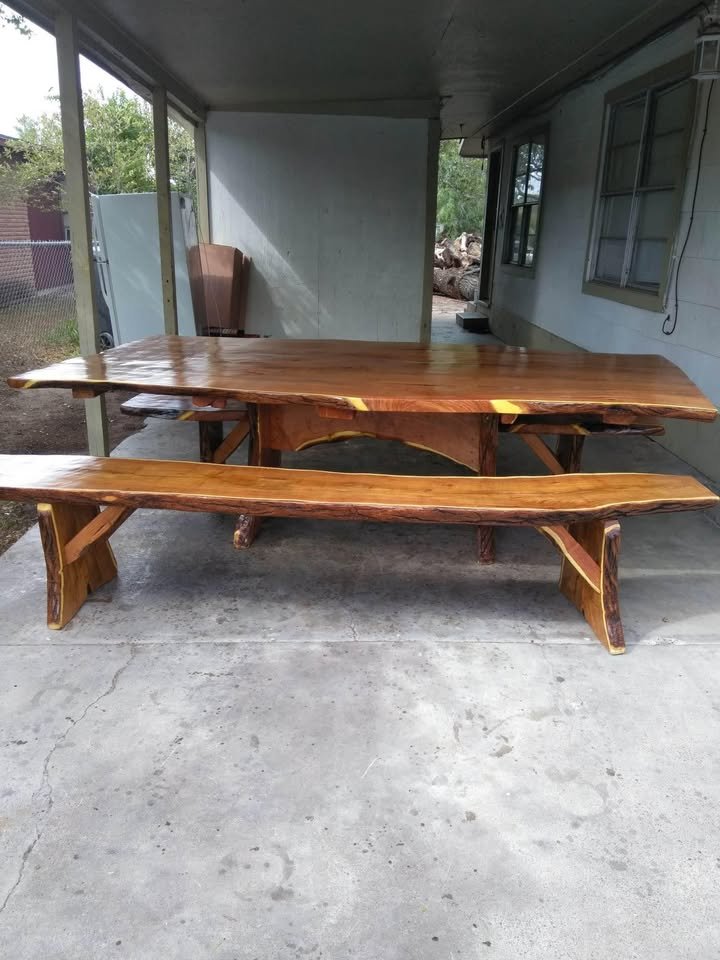 Mesquite Rustic Table Set #017